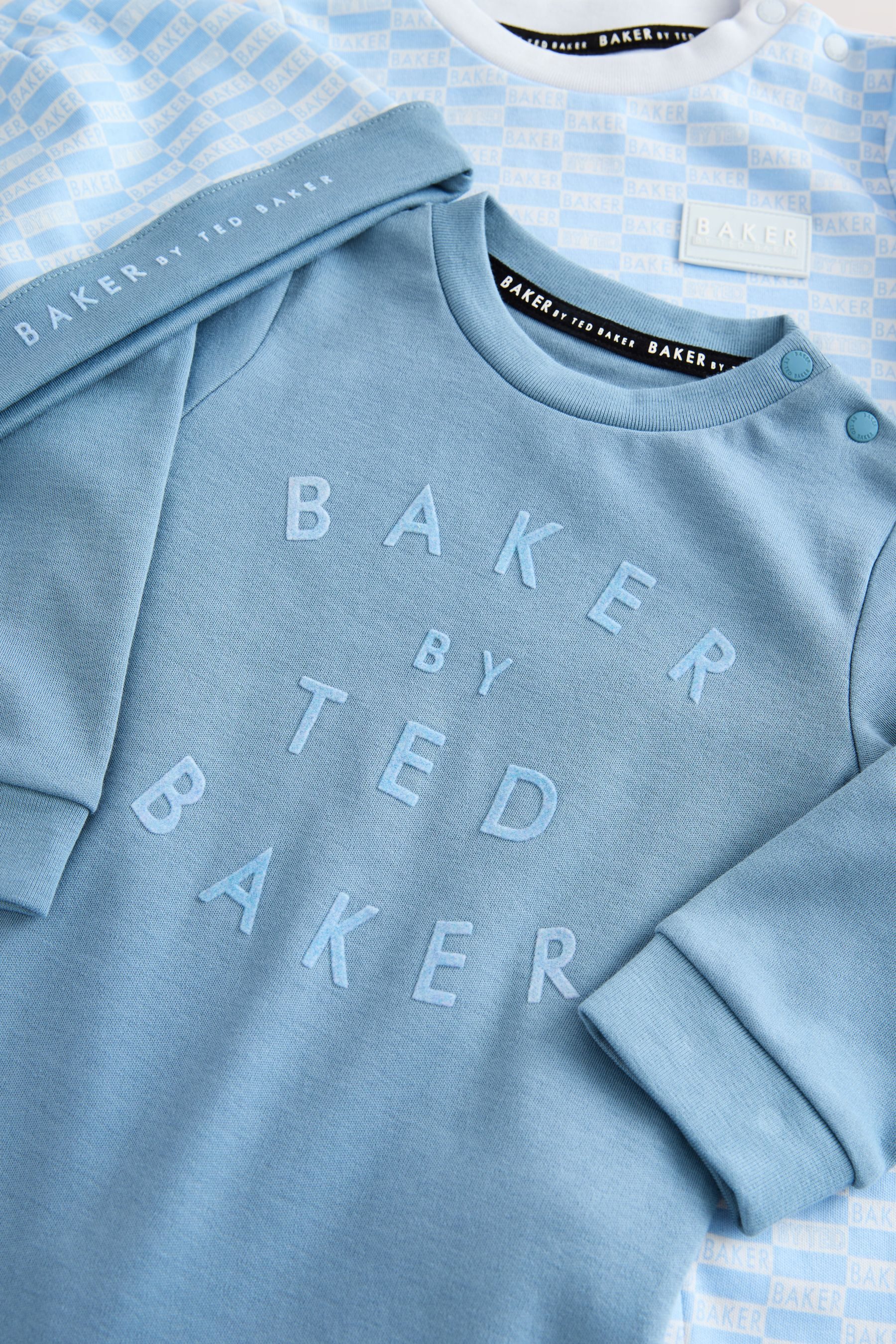 Baker by Ted Baker Strampler Baker by Ted Baker Strampler und Wendemütze (3-tlg)