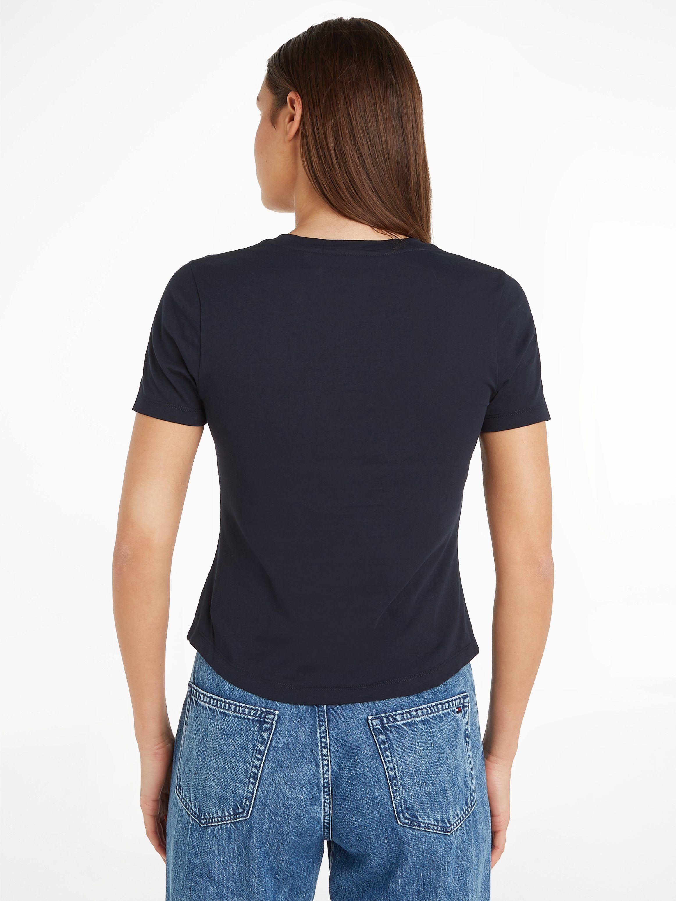 Tommy Hilfiger Rundhalsshirt SLIM H85 C-NK günstig online kaufen