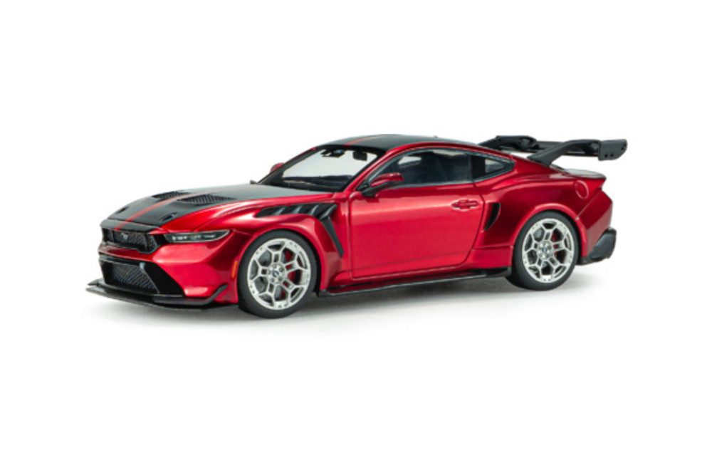 Solido Modellauto Ford Mustang GTD 2025 rot, Maßstab 1:43