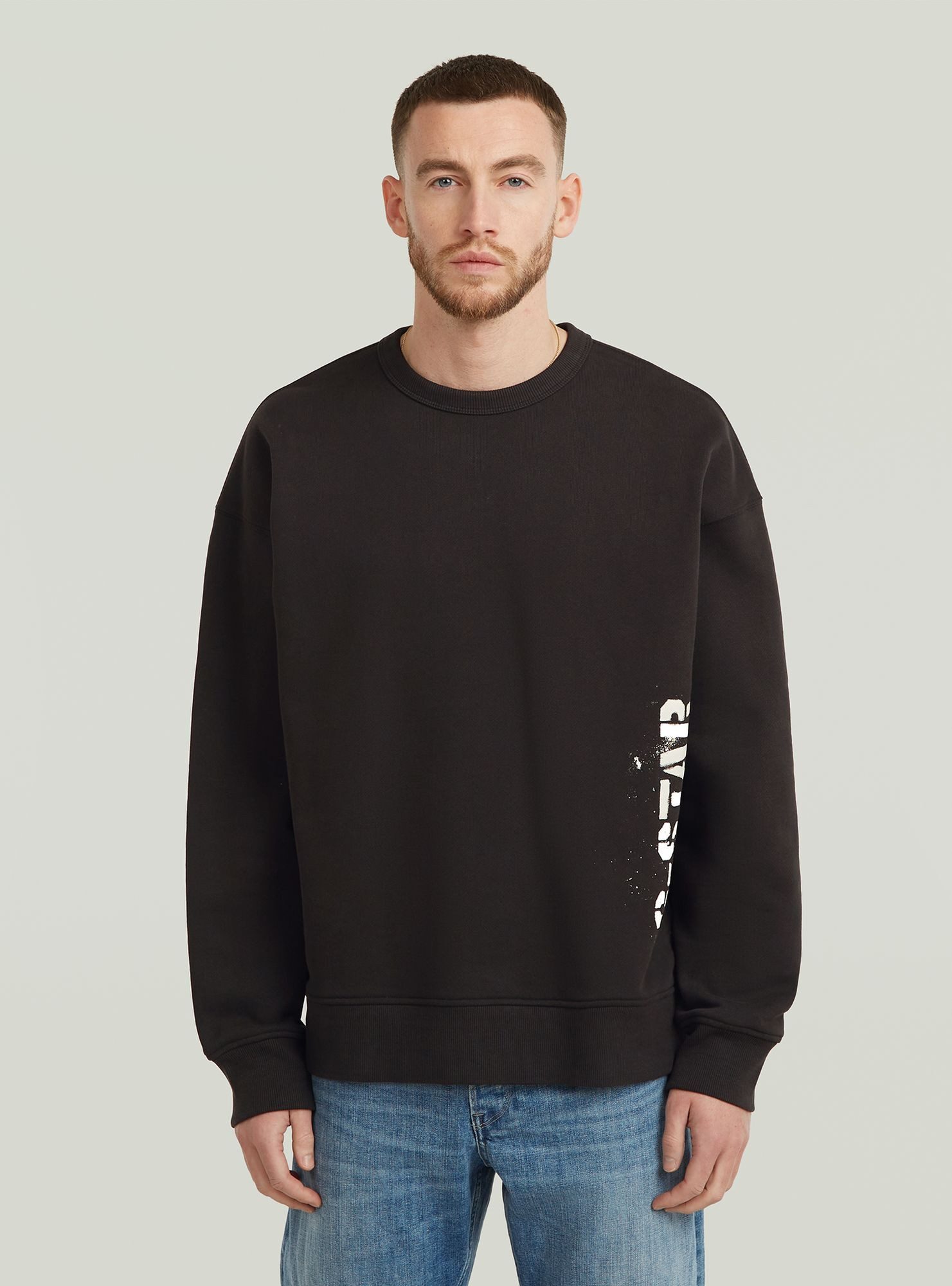 G-STAR Longpullover Sprayed 89 Loose Sweater