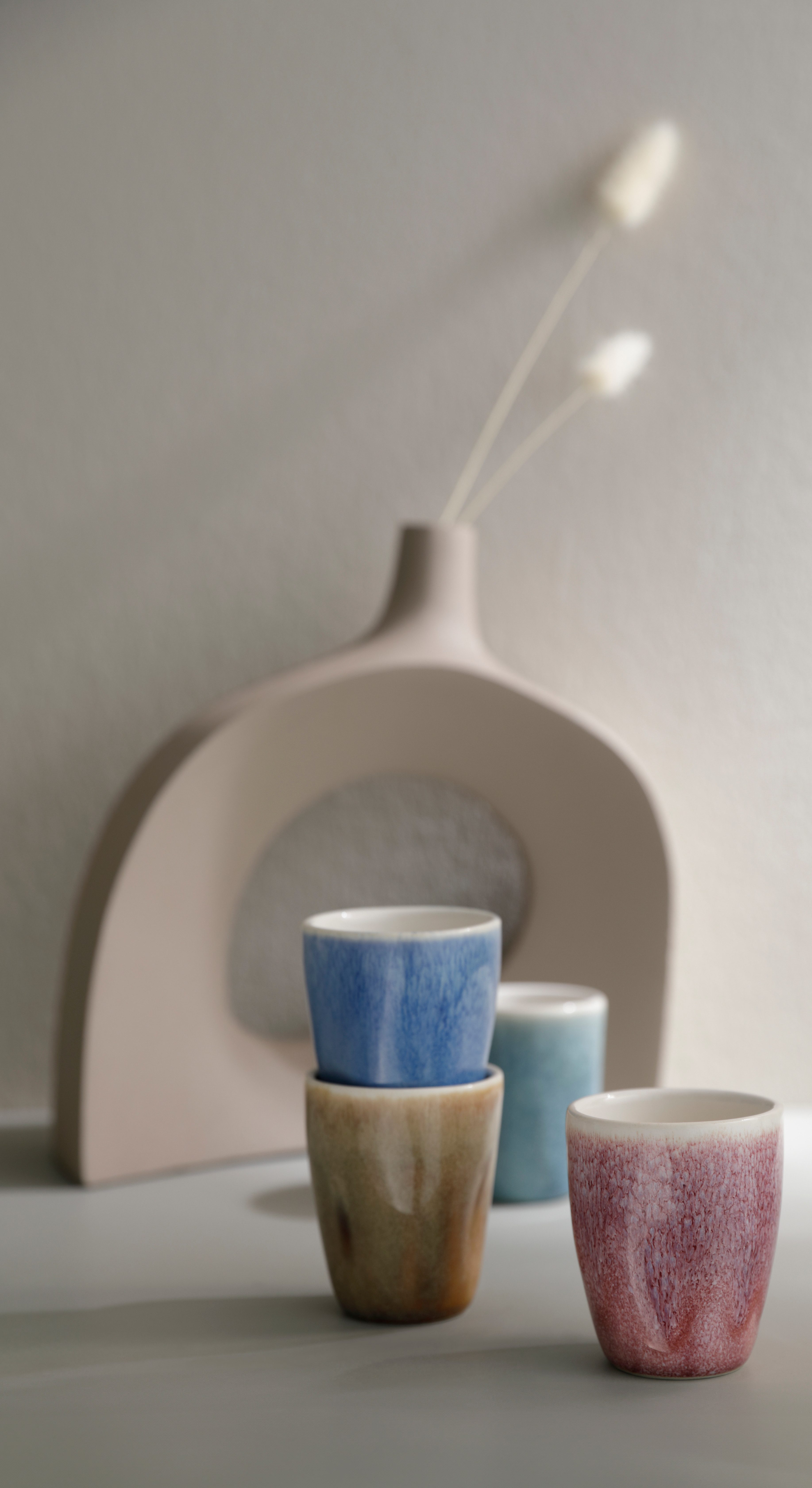 Espressotasse LeGer Espressobecher, modernes Geschirr-Set Kianne, 4er Set