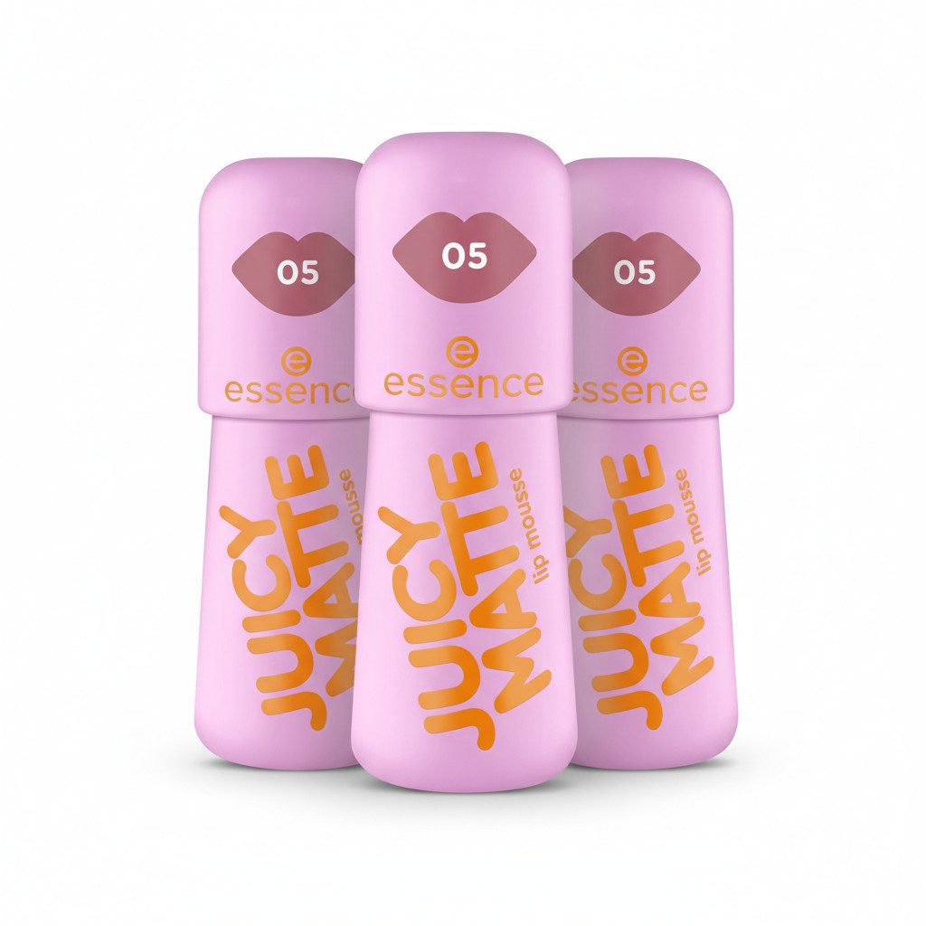 Essence Lippenstift JUICY MATTE lip mousse, 3-tlg.