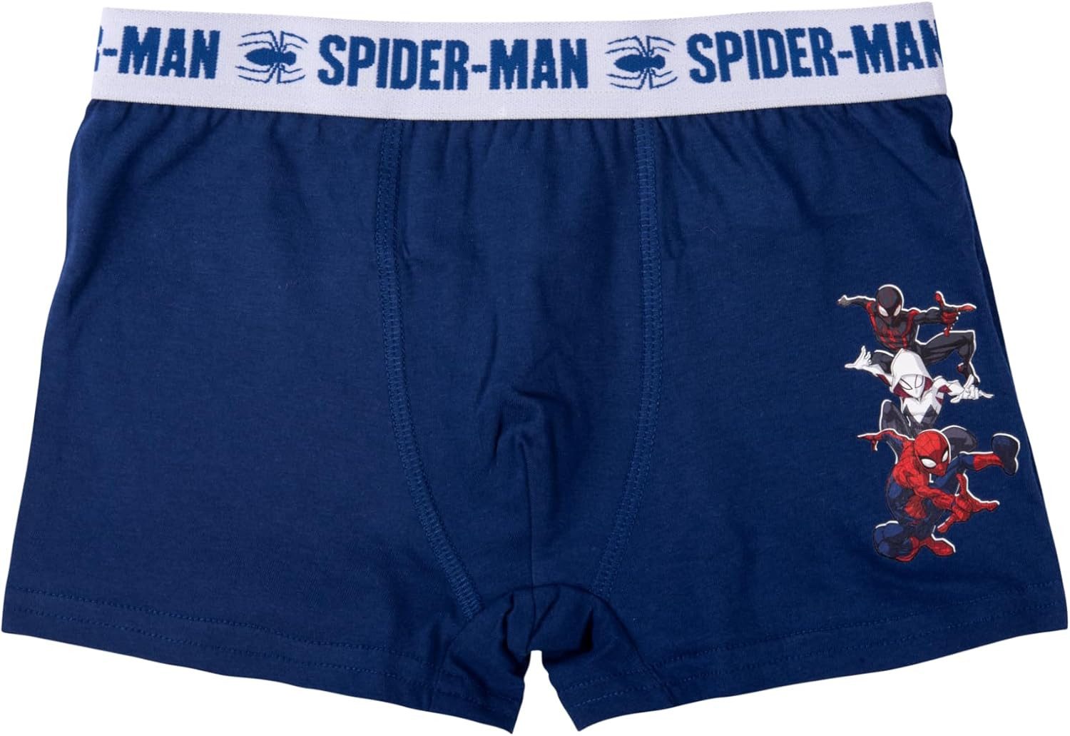 MARVEL Boxershorts für Jungen - Kinder Unterwäsche Unterhose Boxer 134/140 (2er Pack) (2-St) – Bild 3 von 3