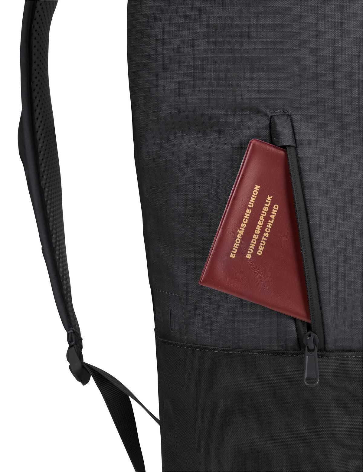 VAUDE Trekkingrucksack CityGo 18, Stadtrucksack, Daypack mit Rückenbelüftung, 18 Liter