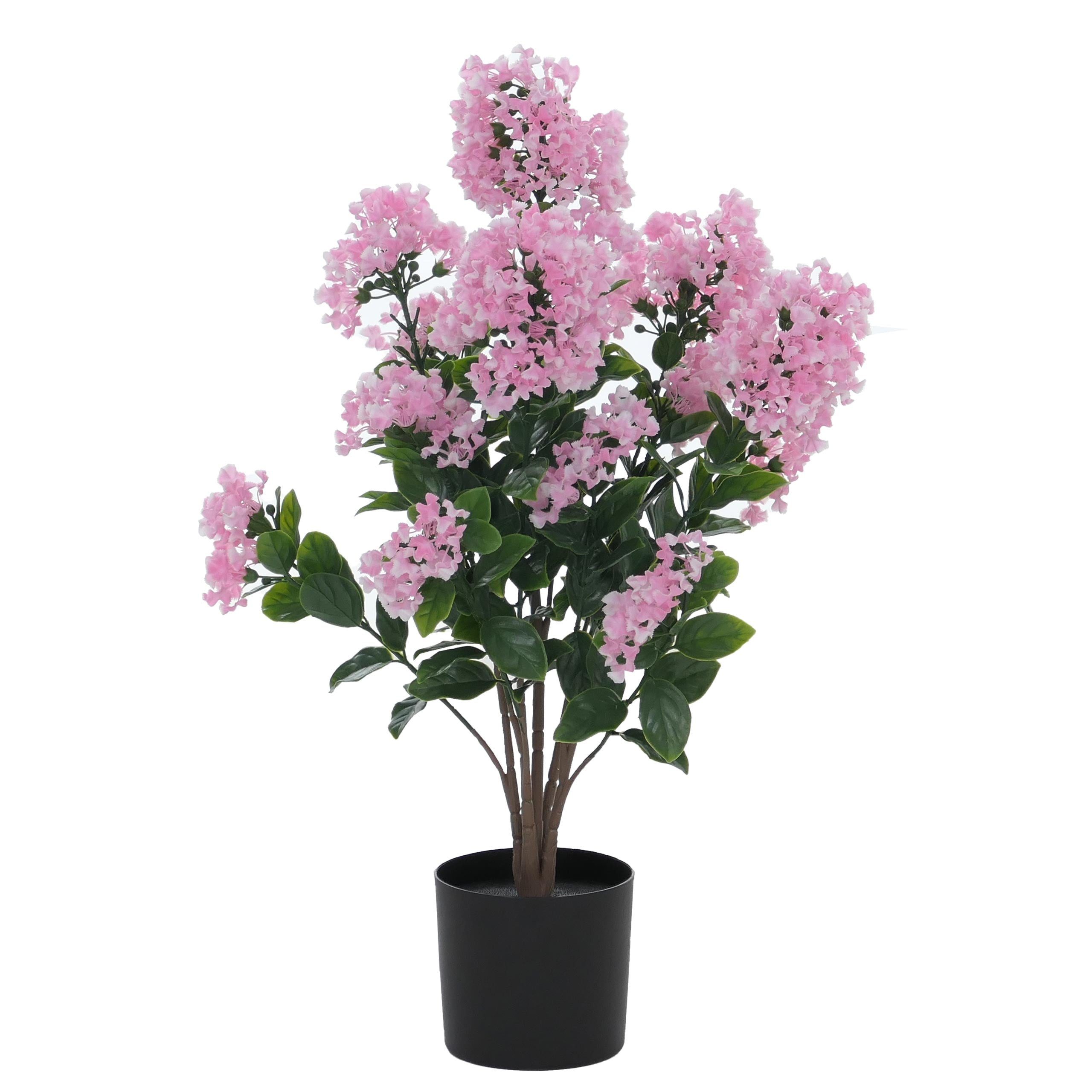 Kunstpflanze MCW-Q87 Flieder, MCW, Höhe 64 cm, Ganzjährig frisches, gepflegtes Erscheinungsbild