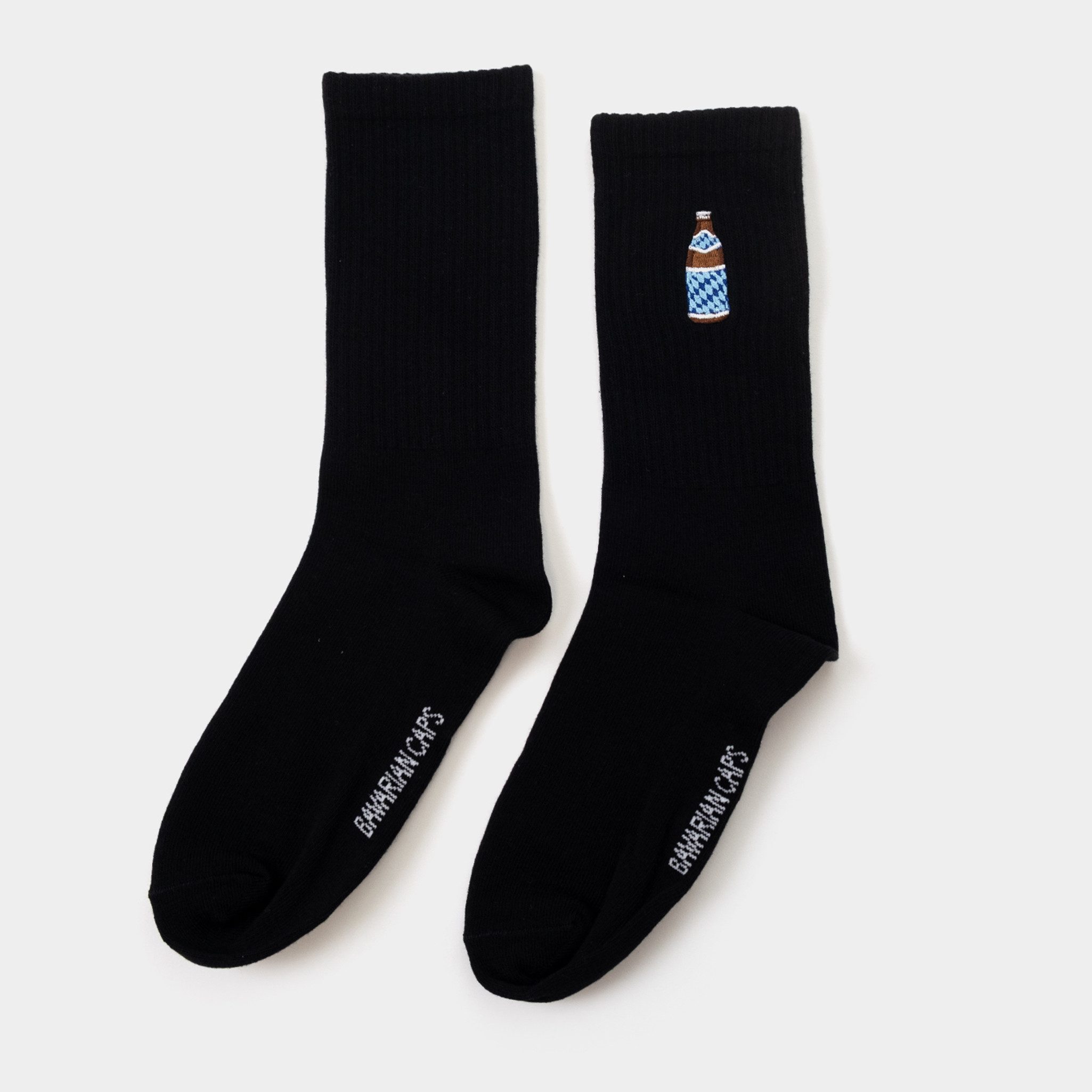 Bavarian Caps Sportsocken Bavarian Caps Sportsocken "Bayerisch Hell" - schwarz (Sportsocken, Sportsocken)