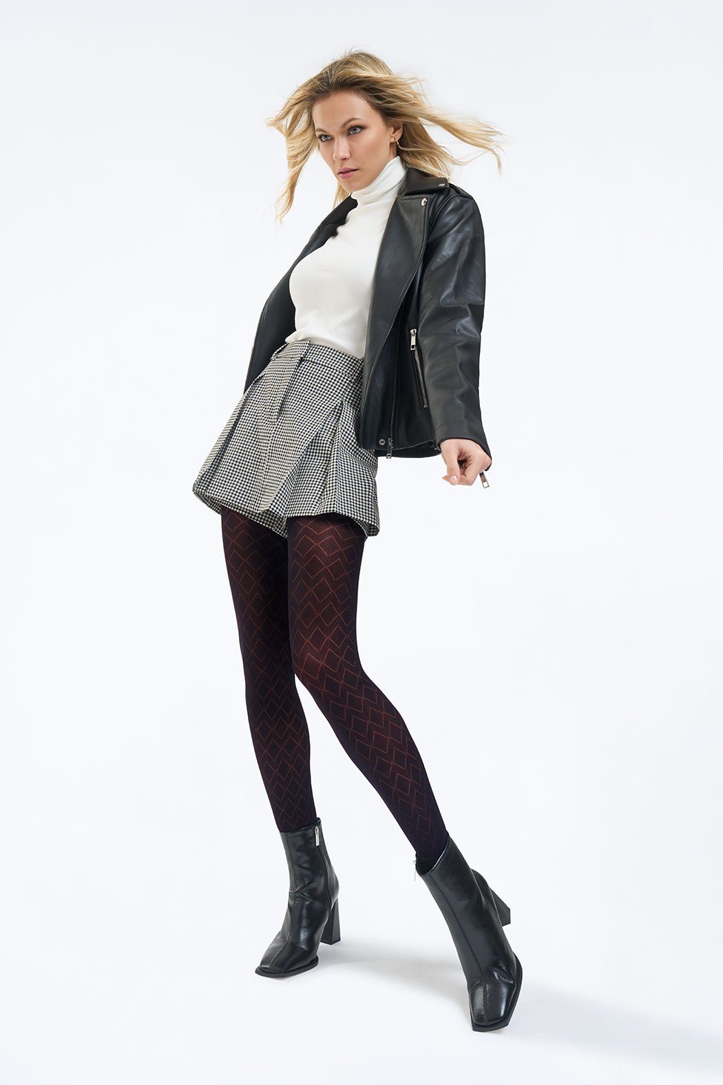 Mura Netzstrumpfhose Mikrofaser OMBRE 60 DEN (Packung 1 St. 1er-Pack) elegant