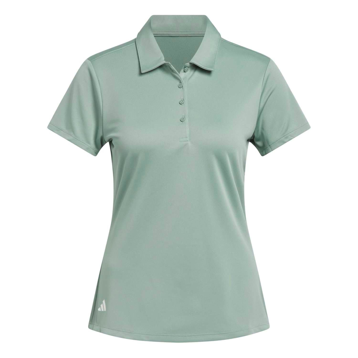 Poloshirt Adidas Golf Polo Performance Silbergrün Damen