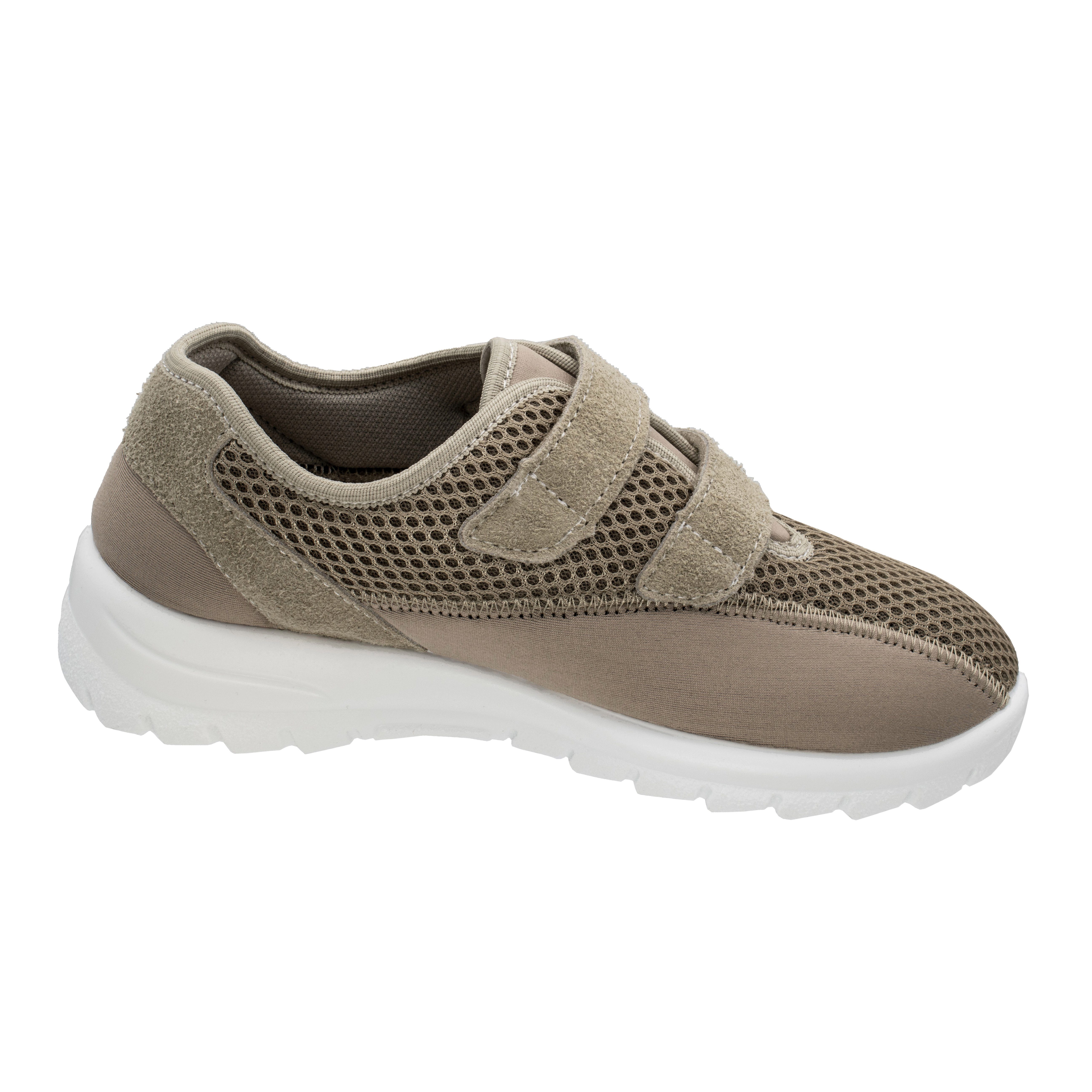 Fischer-Markenschuh Ortho Aktiv Klettschuh aus Mesh, mit Klettverschluss, Einlegesohle herausnehmbar