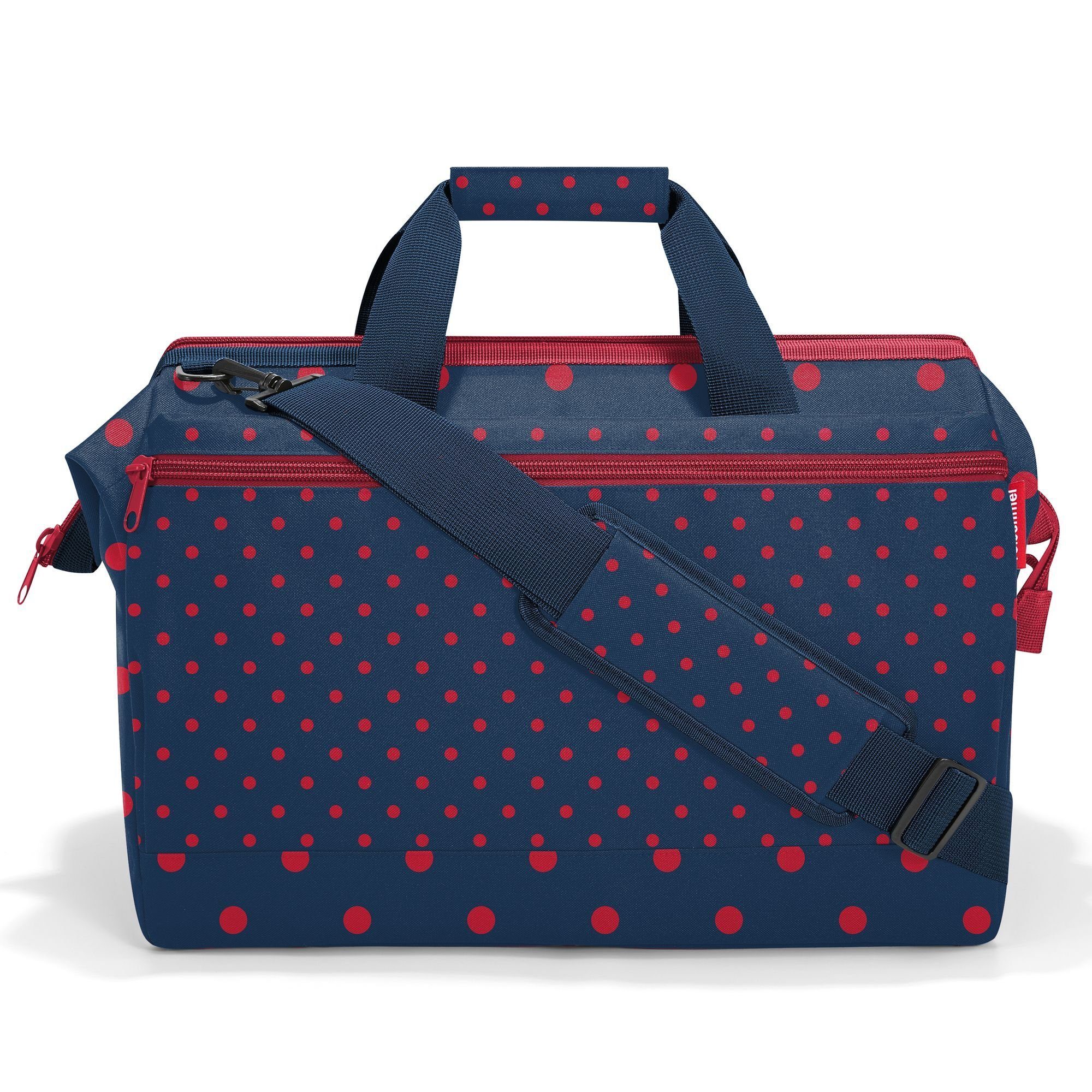 dots REISENTHEL® red Polyester Travelling, Weekender mixed