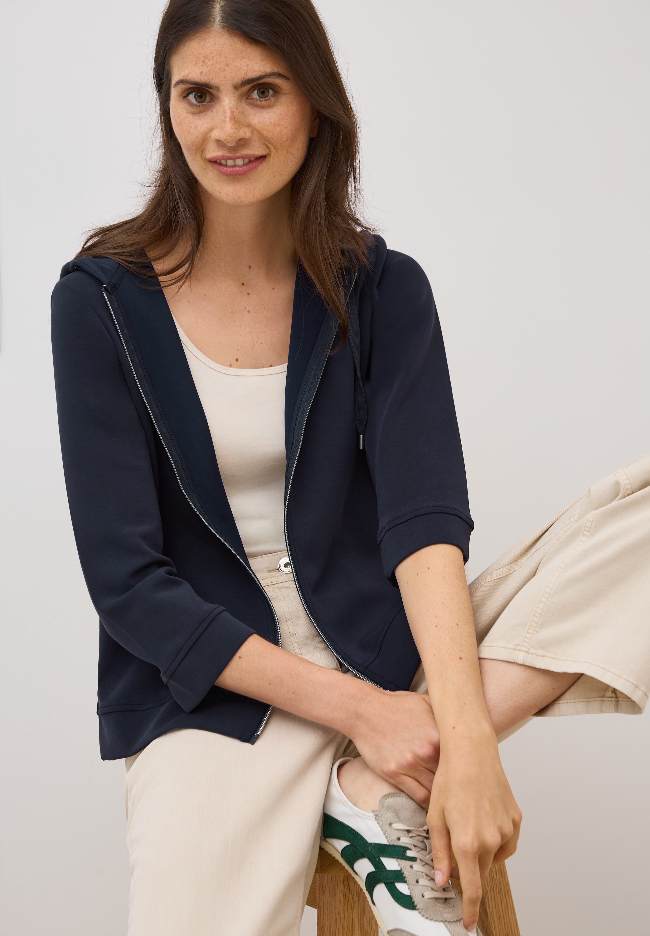 Cecil Cardigan, aus softem Materialmix günstig online kaufen