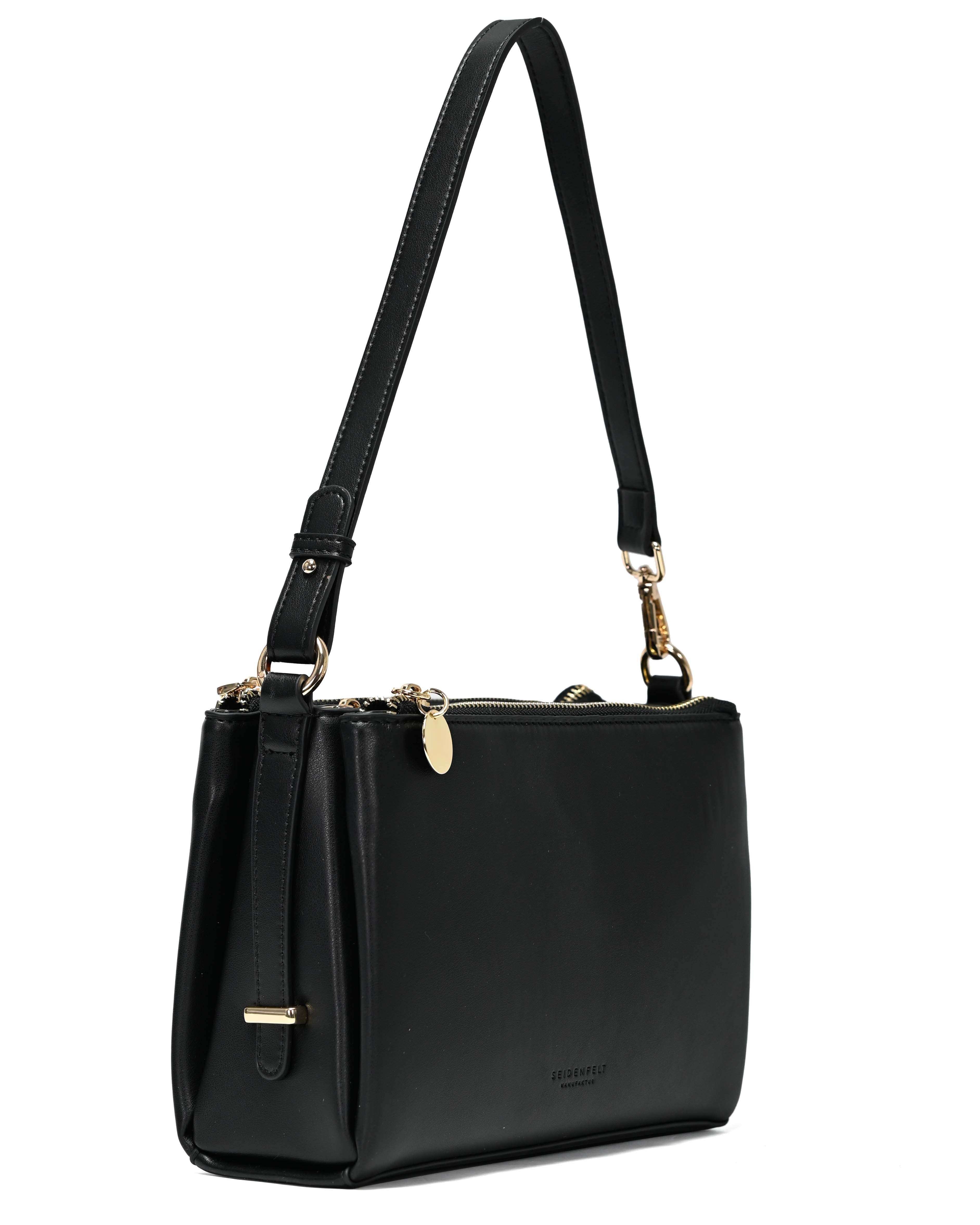 Seidenfelt Manufaktur Schultertasche RYD, 1 Vorfach und 1 Rückfach
