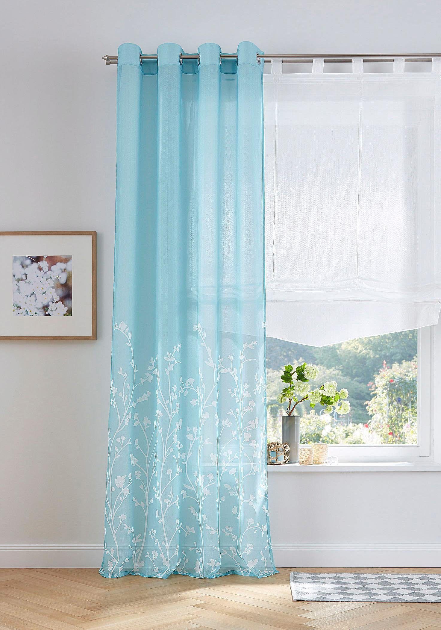 Gardine »Yalinga«, my home, Ösen (1 Stück), Vorhang, Fertiggardine, transparent-kaufen