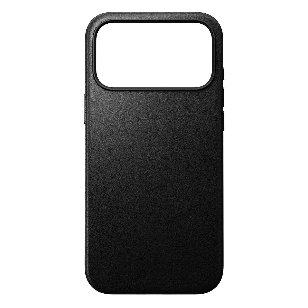 Nomad Backcover Nomad Modern Leather Case mit MagSafe Apple iPhone 17 Pro Max - Schwar