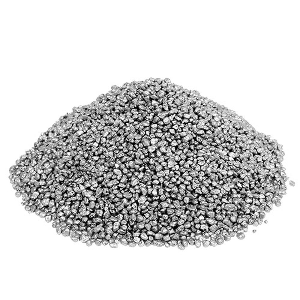 Viana Dekosand Dekogranulat Silber 2mm-3mm 2kg Dekosteine Marmor