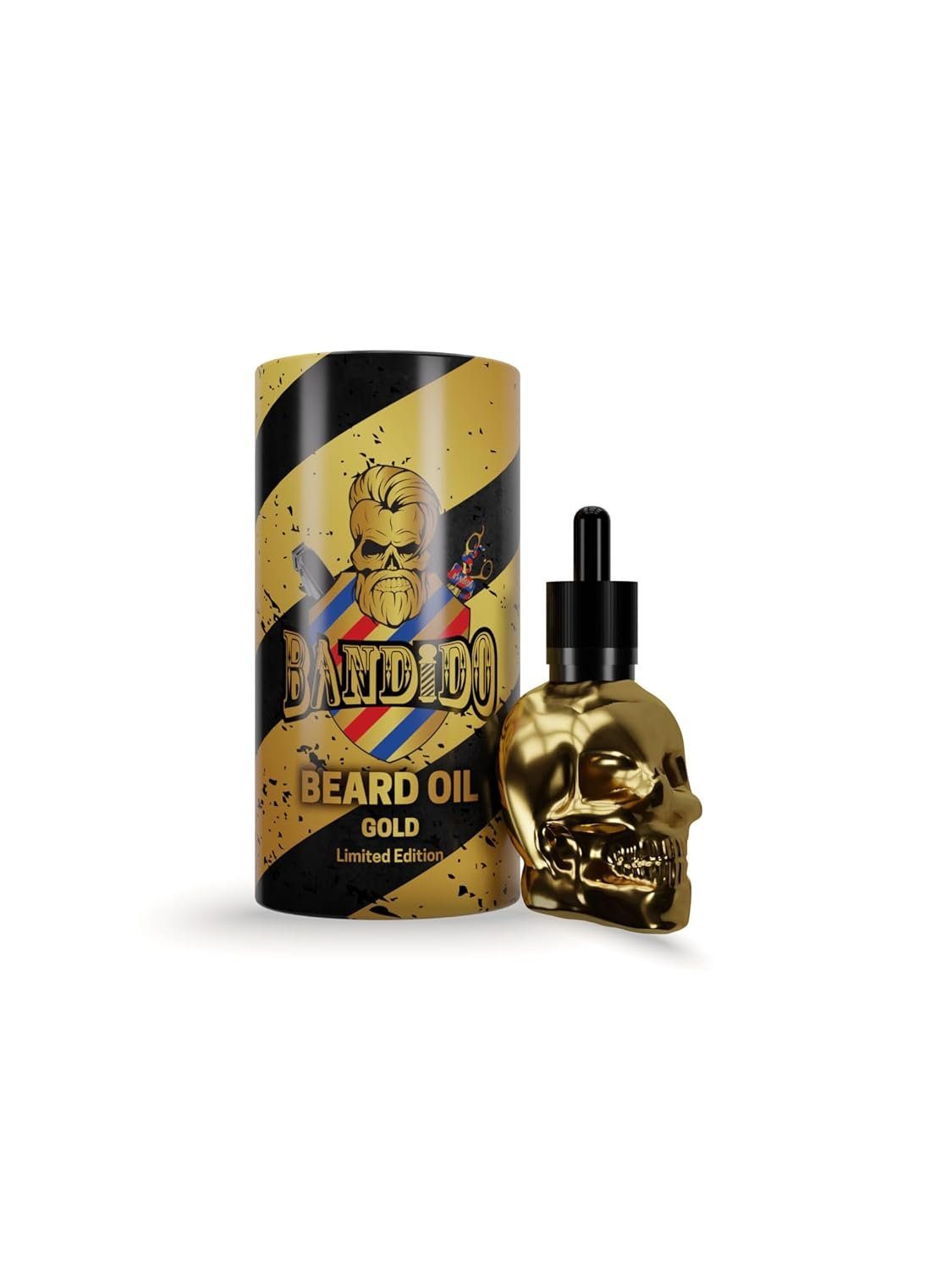 Bandido Cosmetics Bartöl Bandido Beard Oil Bart Öl Bartpflege 40ml Gold