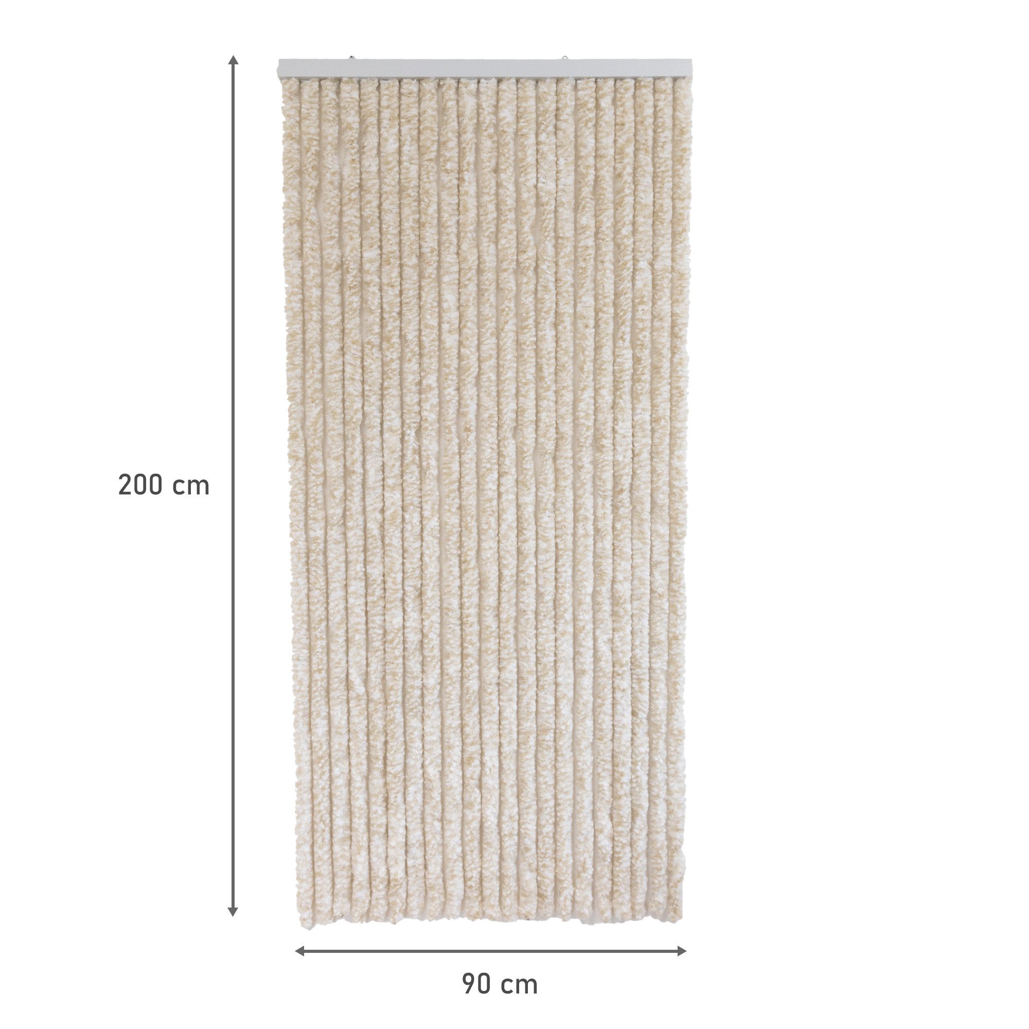 Lemodo Insektenschutz-Vorhang Flauschvorhang 90x200cm, Fliegenschutz, Türvo günstig online kaufen