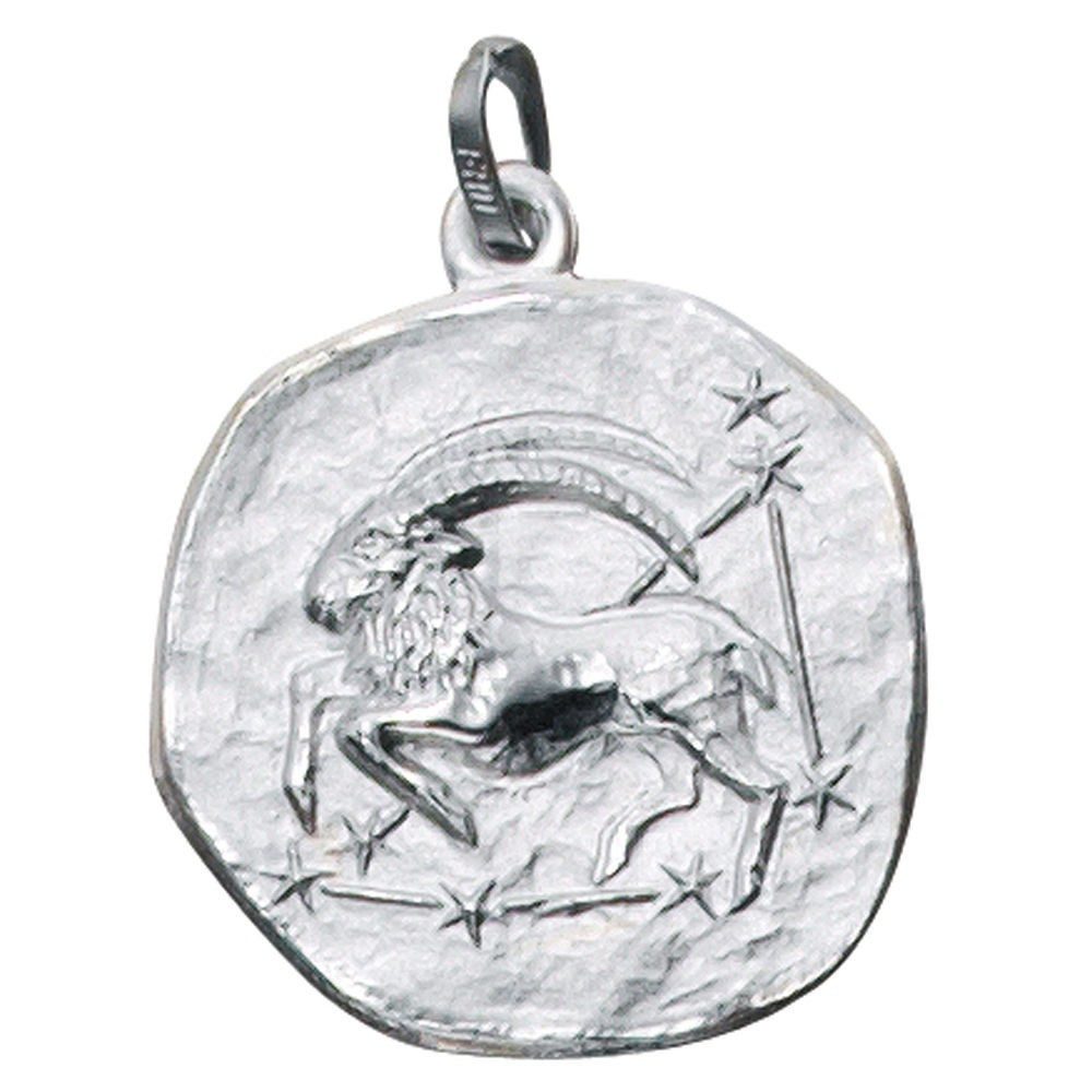 Kettenanhänger Anhänger Steinbock aus 925 Silber