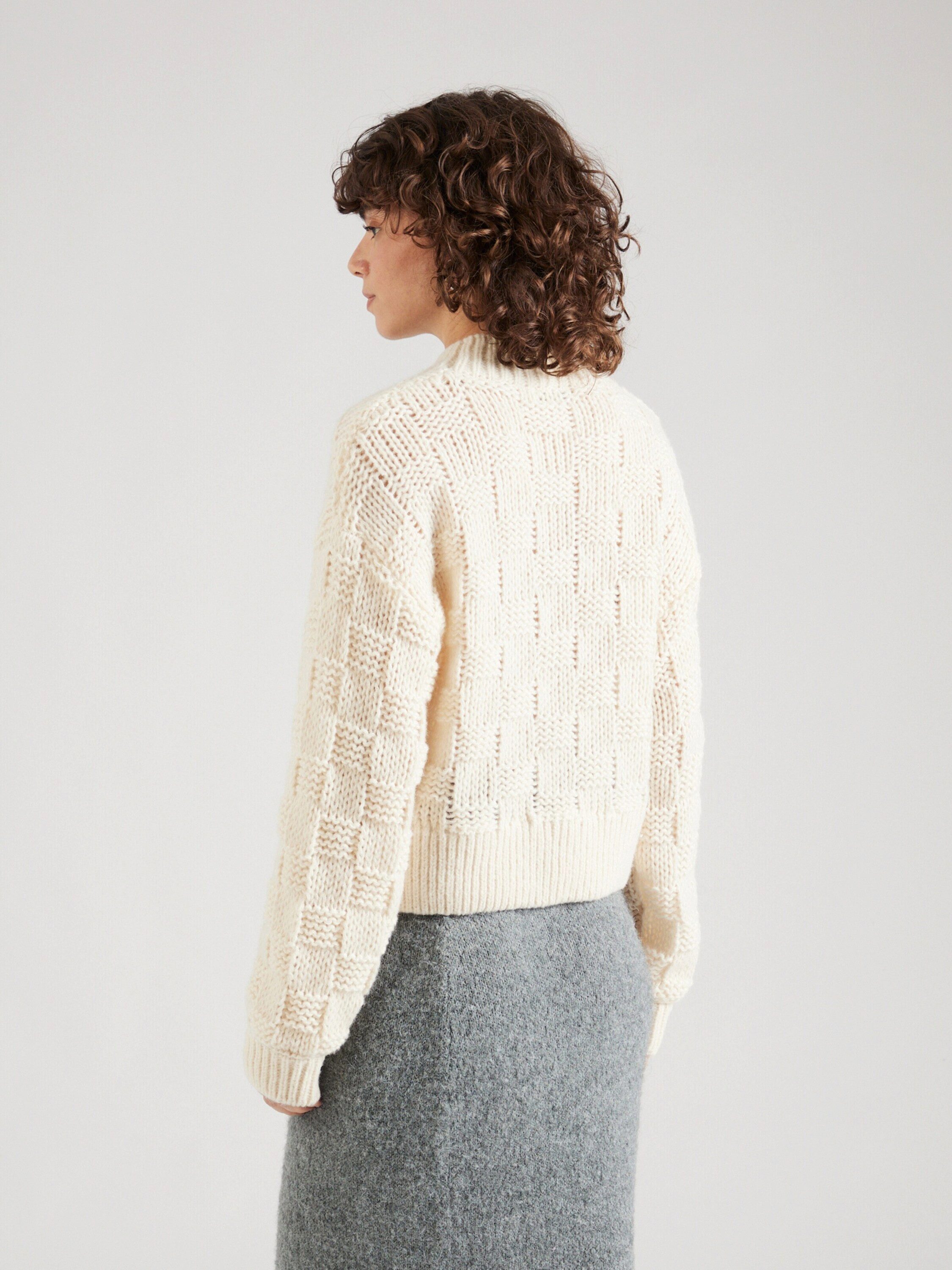 JDY Strickpullover ALLY (1-tlg) Lochmuster