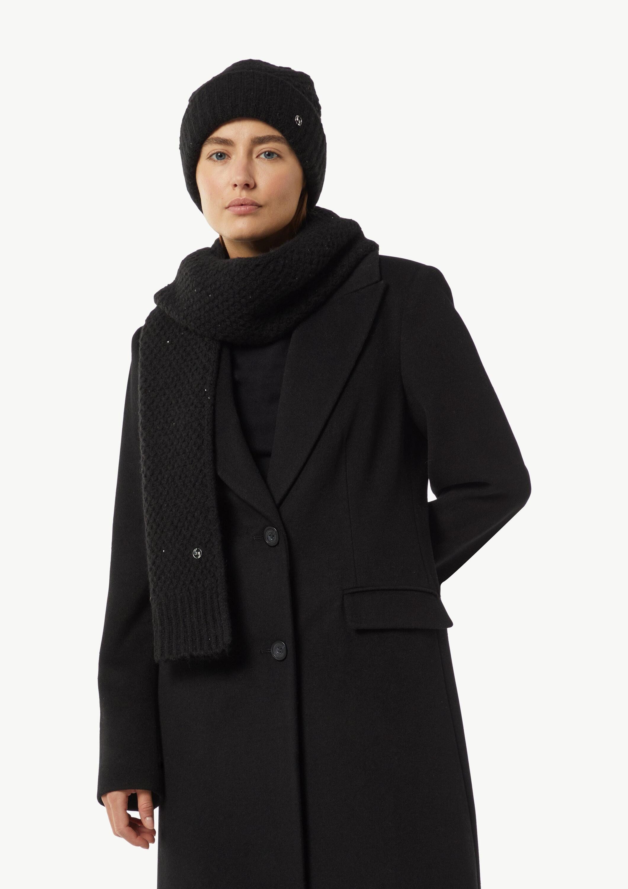 comma Schal Tuch Schal mit Pailletten-Details, günstig online kaufen