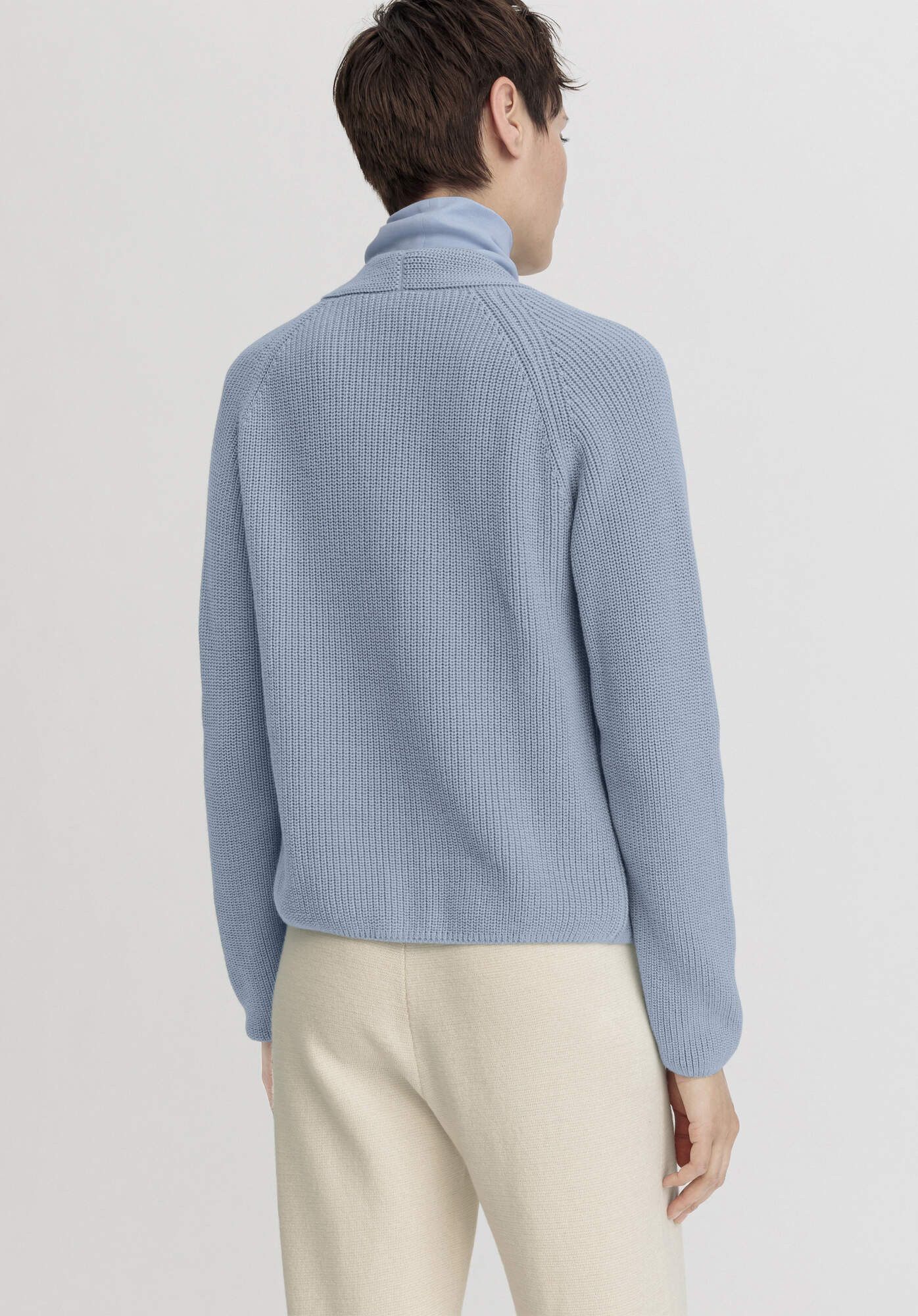Hessnatur Strickjacke aus reiner Bio-Baumwolle (1-tlg)