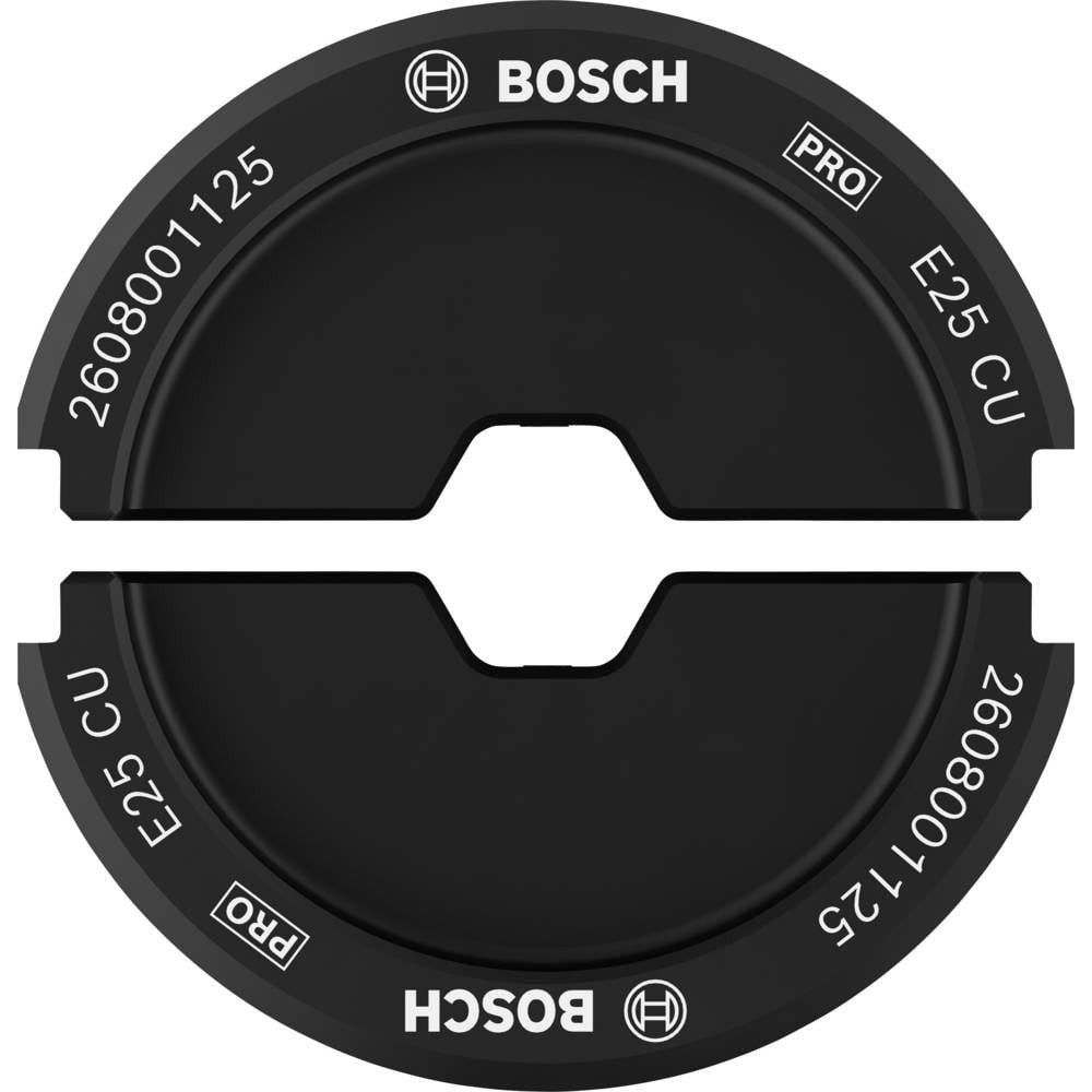 BOSCH Crimpzange PRO Crimpeinsatz, E25 CU, 25 mm², Kupfer 2608001125