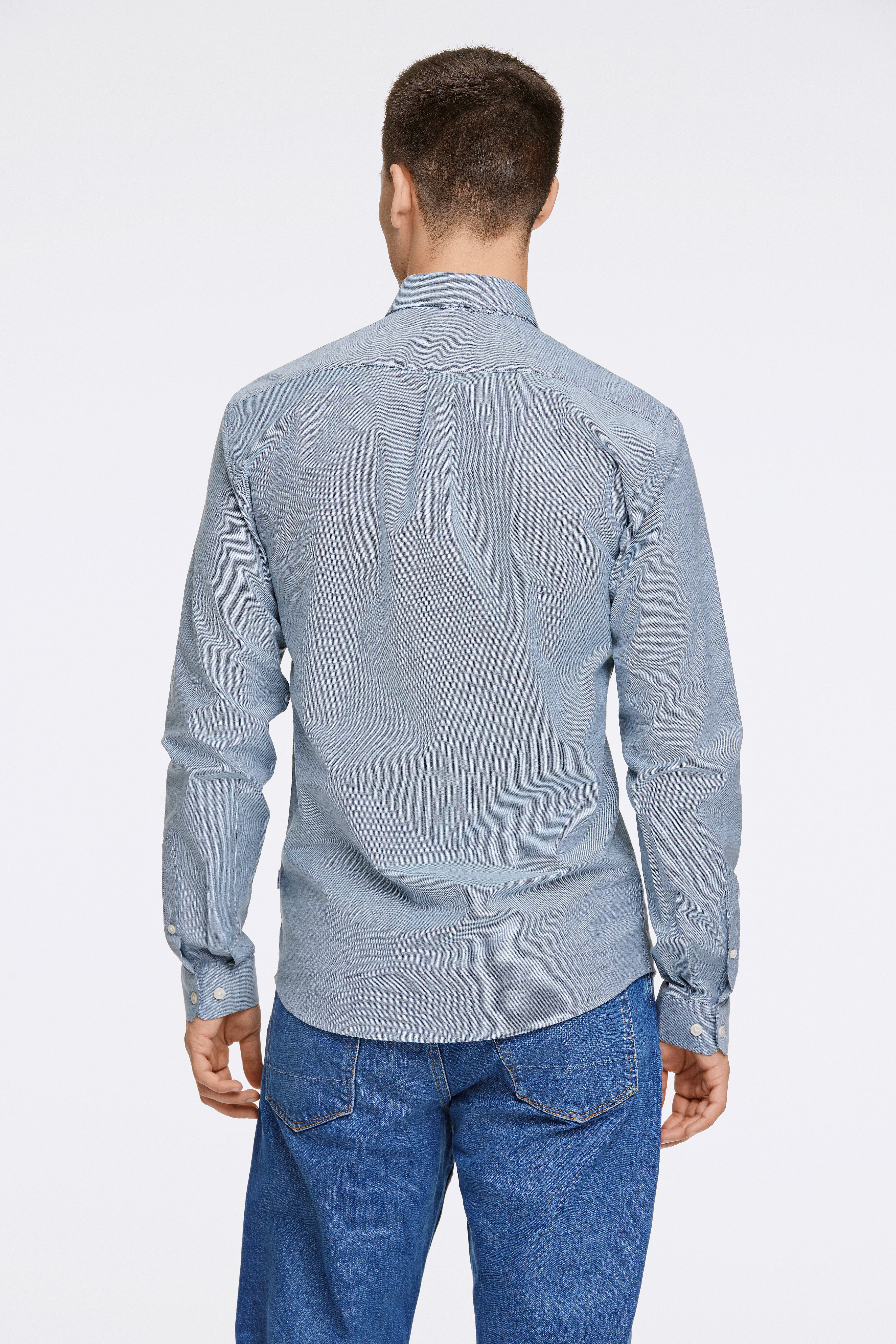 LINDBERGH Businesshemd mit Button-down-Kragen günstig online kaufen
