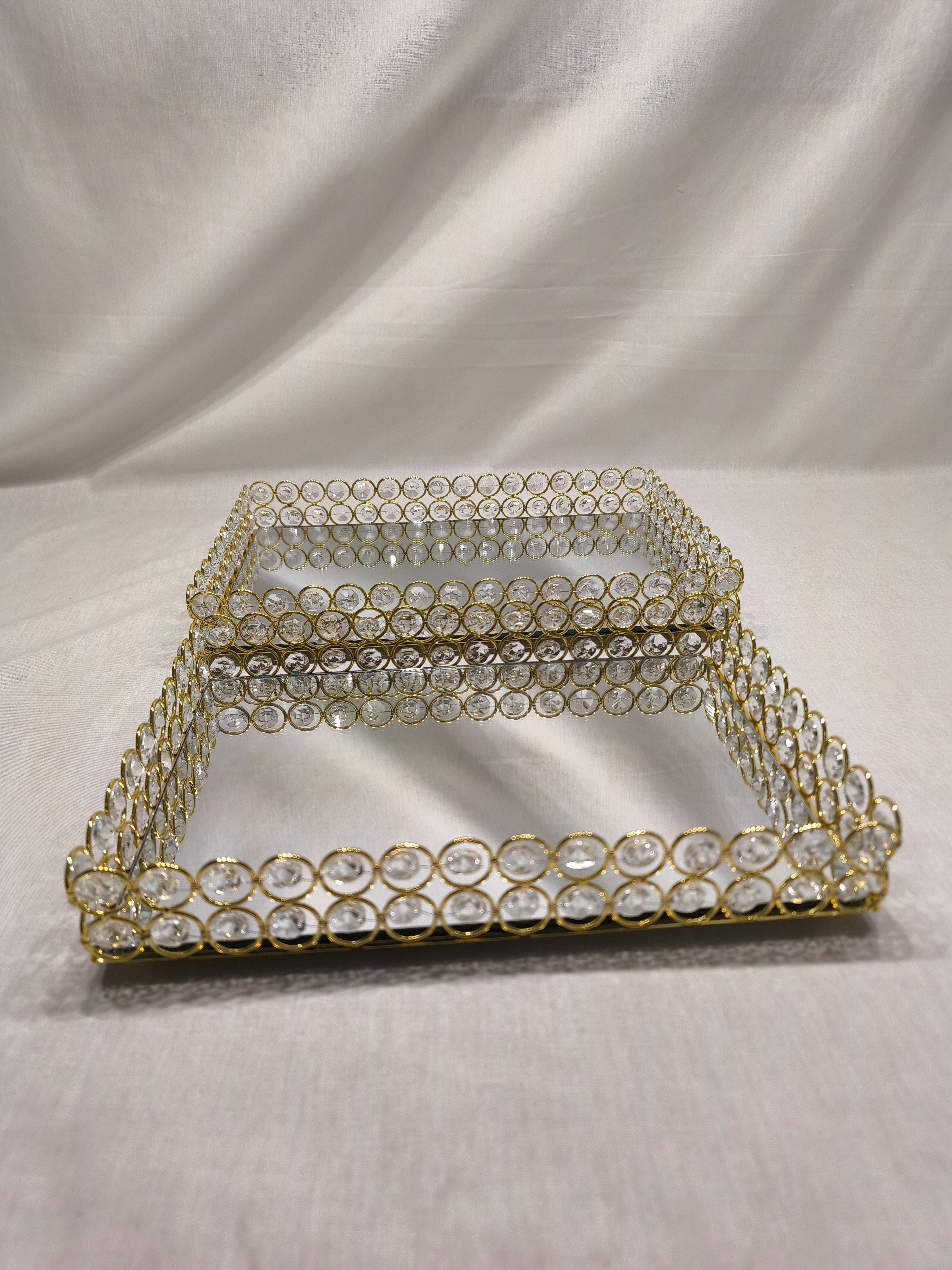 Neudorf Servier-Set Serviertablett Gold 2 Teilig, (2-tlg)