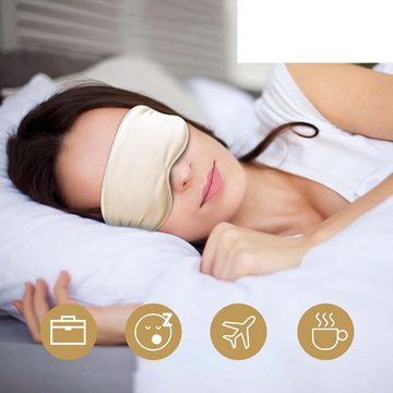 FIDDY Augenmaske Die Schlafaugenmaske ist bequem, geeignet zum Ausruhen und Schlafen, 1-tlg.