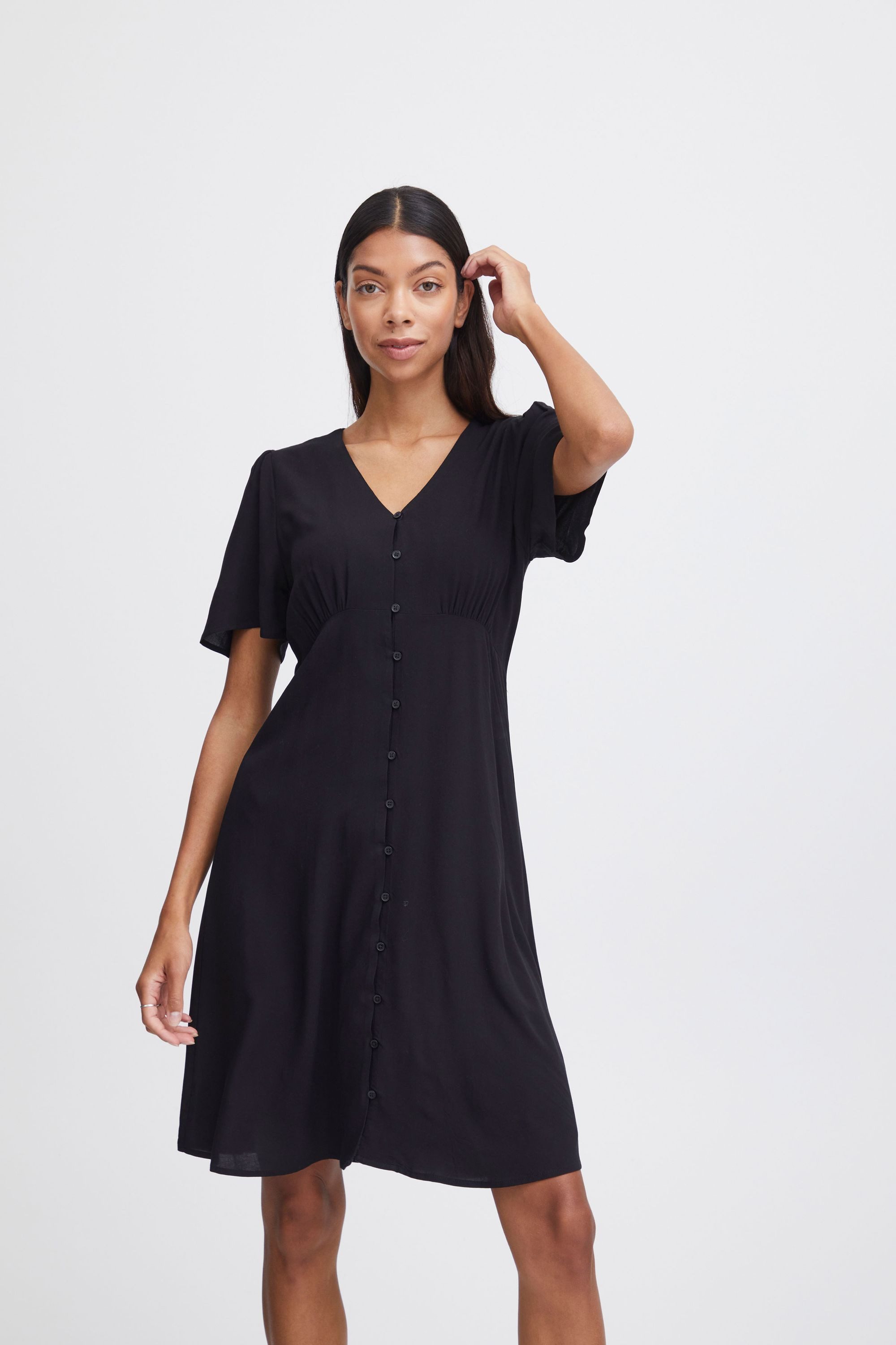 b.young Blusenkleid BYMMMJOELLA SHORT VNECK DRESS günstig online kaufen