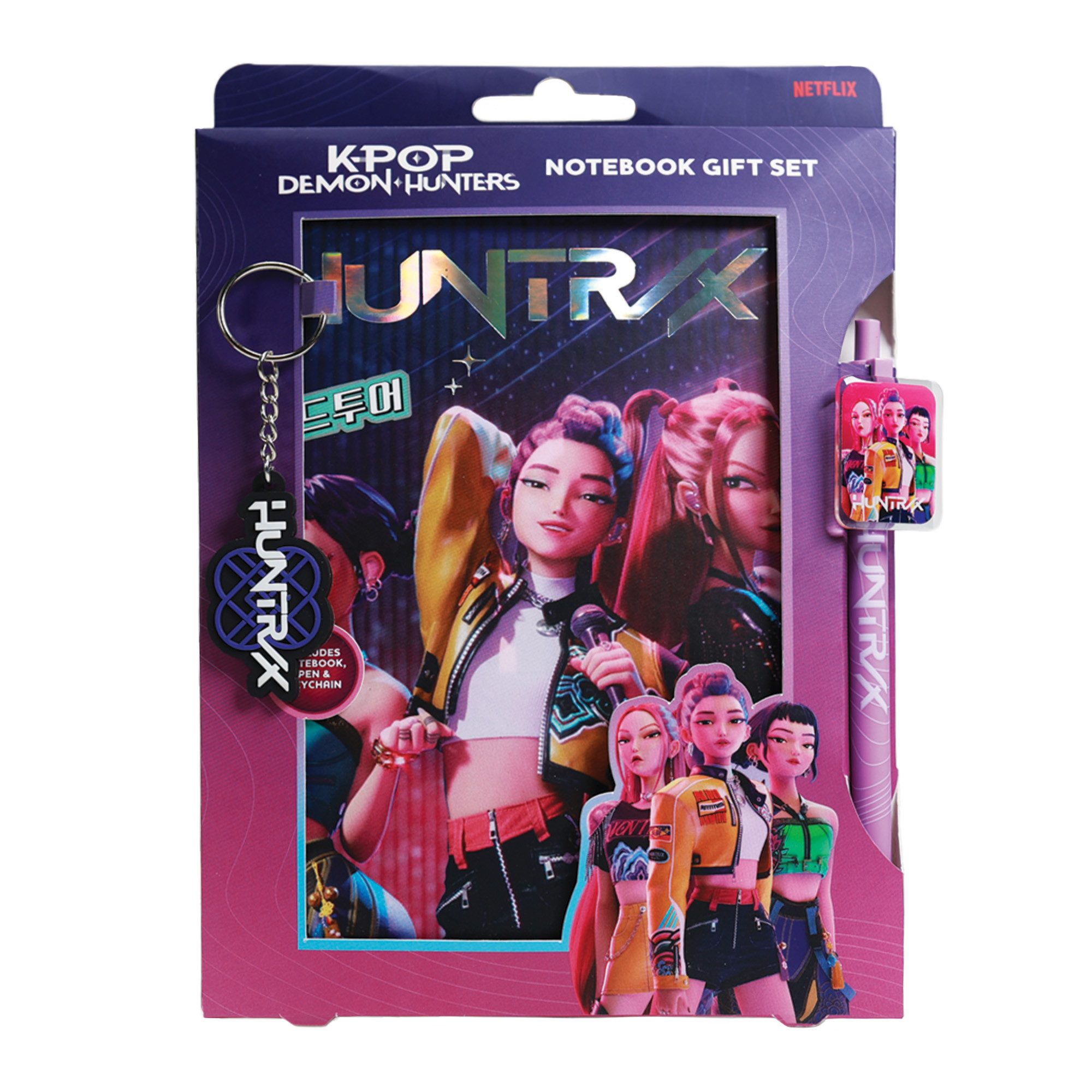 Blue Sky Designs Notizbuch KPop Demon Hunters - Notizbuch Geschenk Set Huntr/x – Bild 4 von 5
