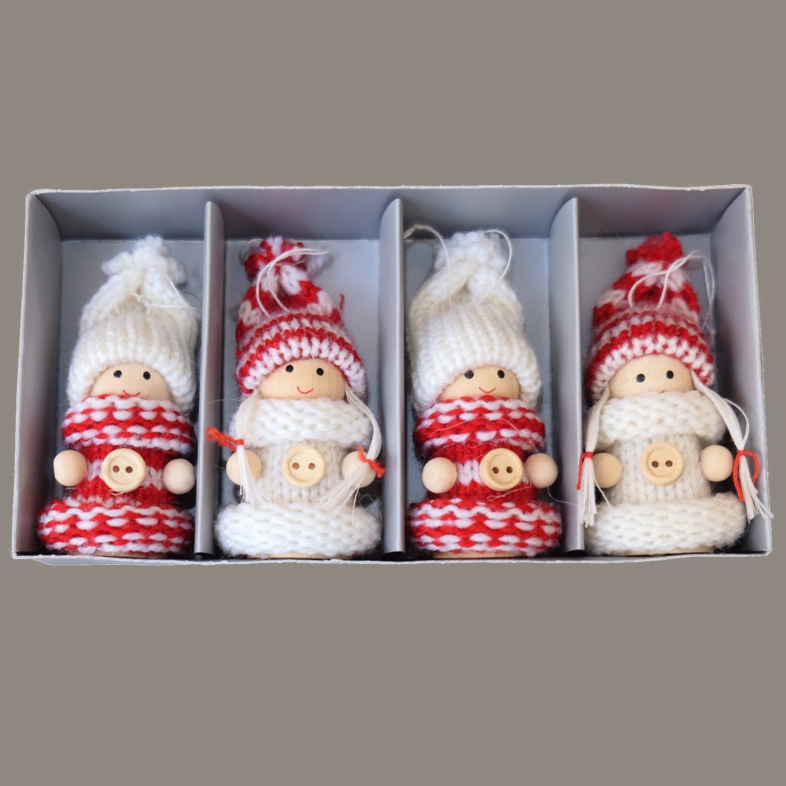 Raebel Kantenhocker Engel Wichtel Weihnachten Winter (4 St)