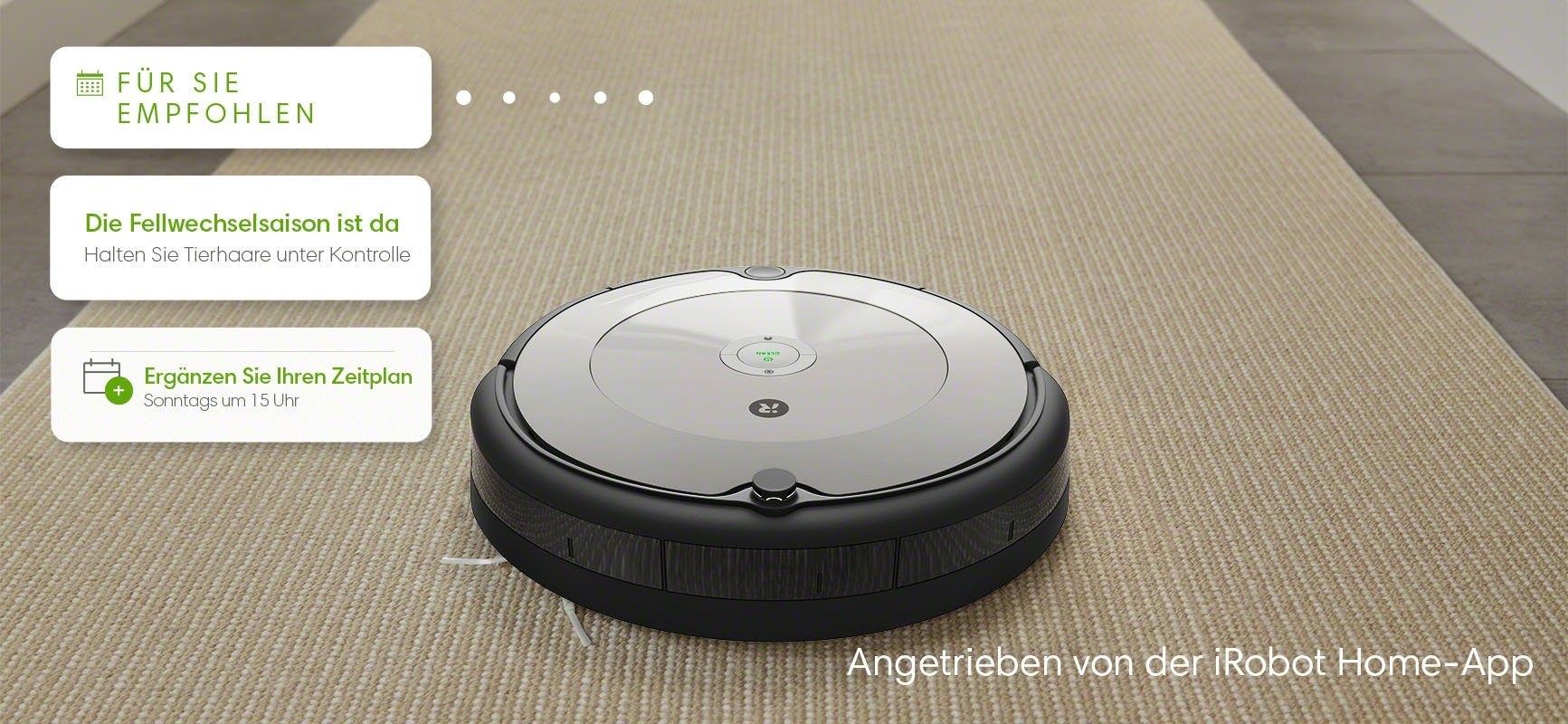 iRobot Saugroboter Roomba 698, beutellos, Kompatibel mit Sprachassistenten,  Individuelle Anpassung durch Appsteuerung