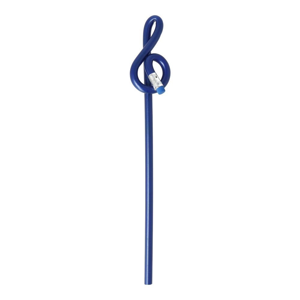 mugesh Bleistift Bleistift blau Violinschlüssel Musiker für Notenschlüssel, 