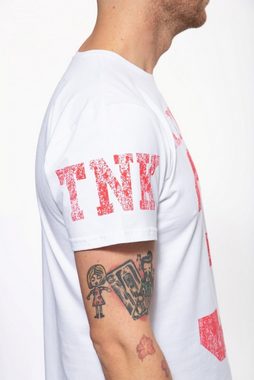 Akito Tanaka T-Shirt Number mit Print in der Front und auf dem Ärmel
