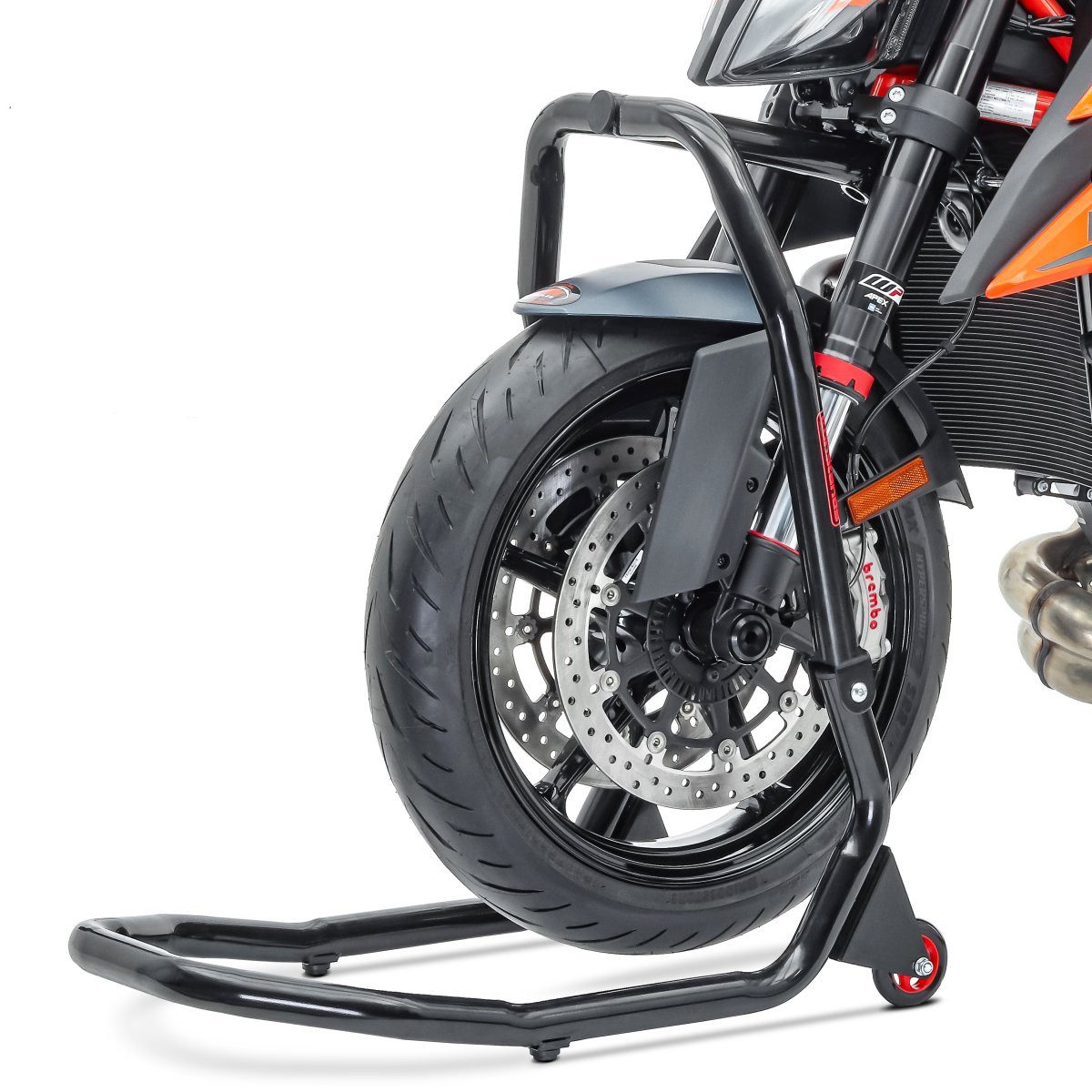 ConStands Motorradheber Lenkkopfständer Vorderrad V4 für KTM 1290 Super Duke / R 17-19 schwarz