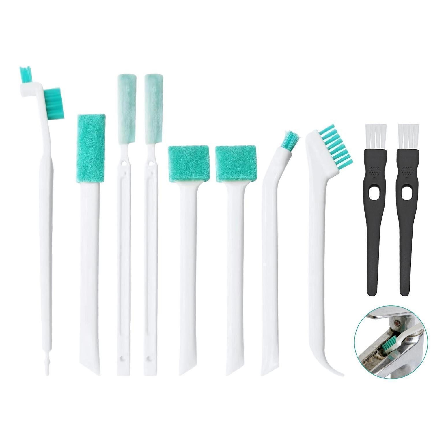 LuxusKollektion Reinigungsbürsten-Set Reinigungsbuersten Set 10tlg, (10-tlg)