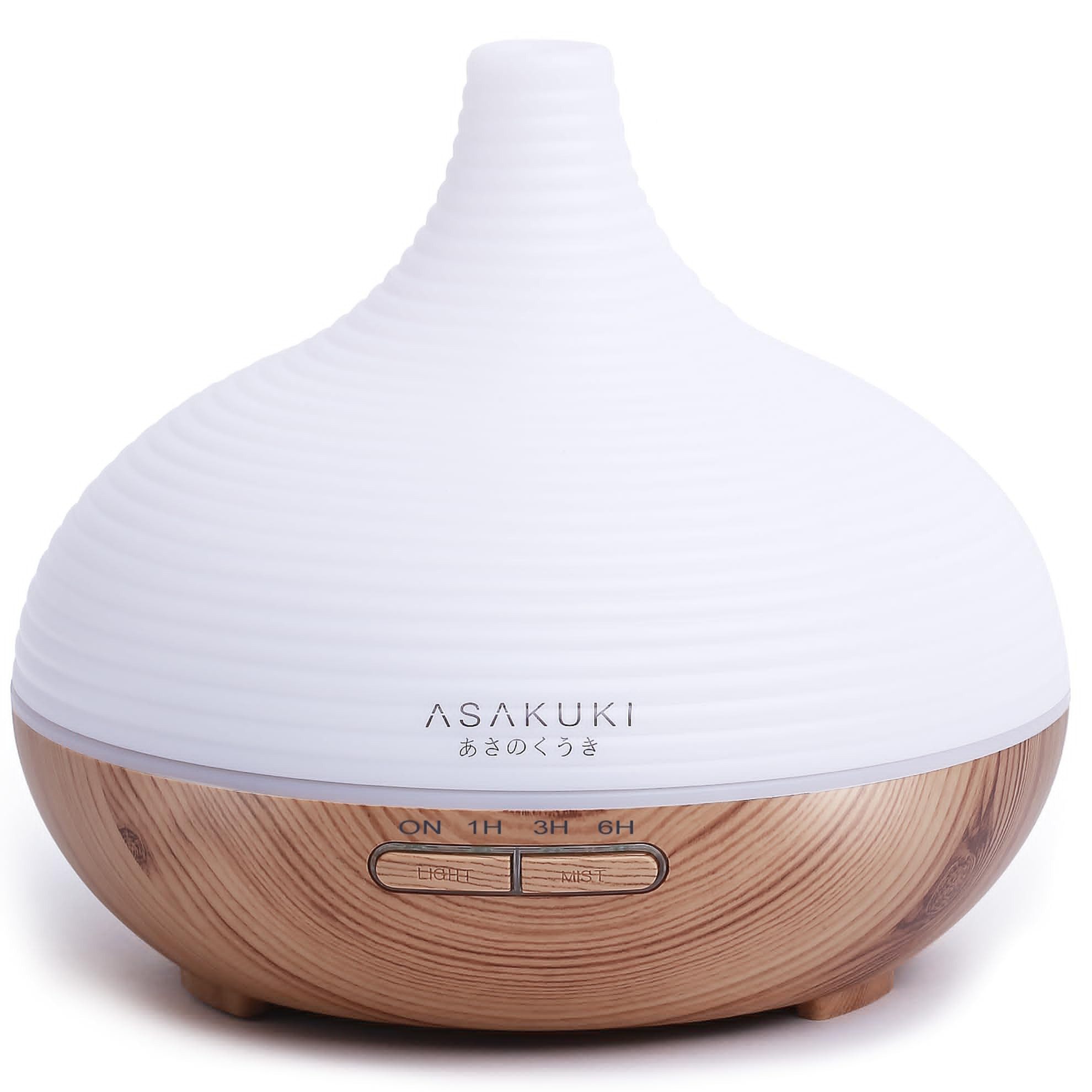 Asakuki Luftbefeuchter Spring 100-DF003, 0,3 l Wassertank