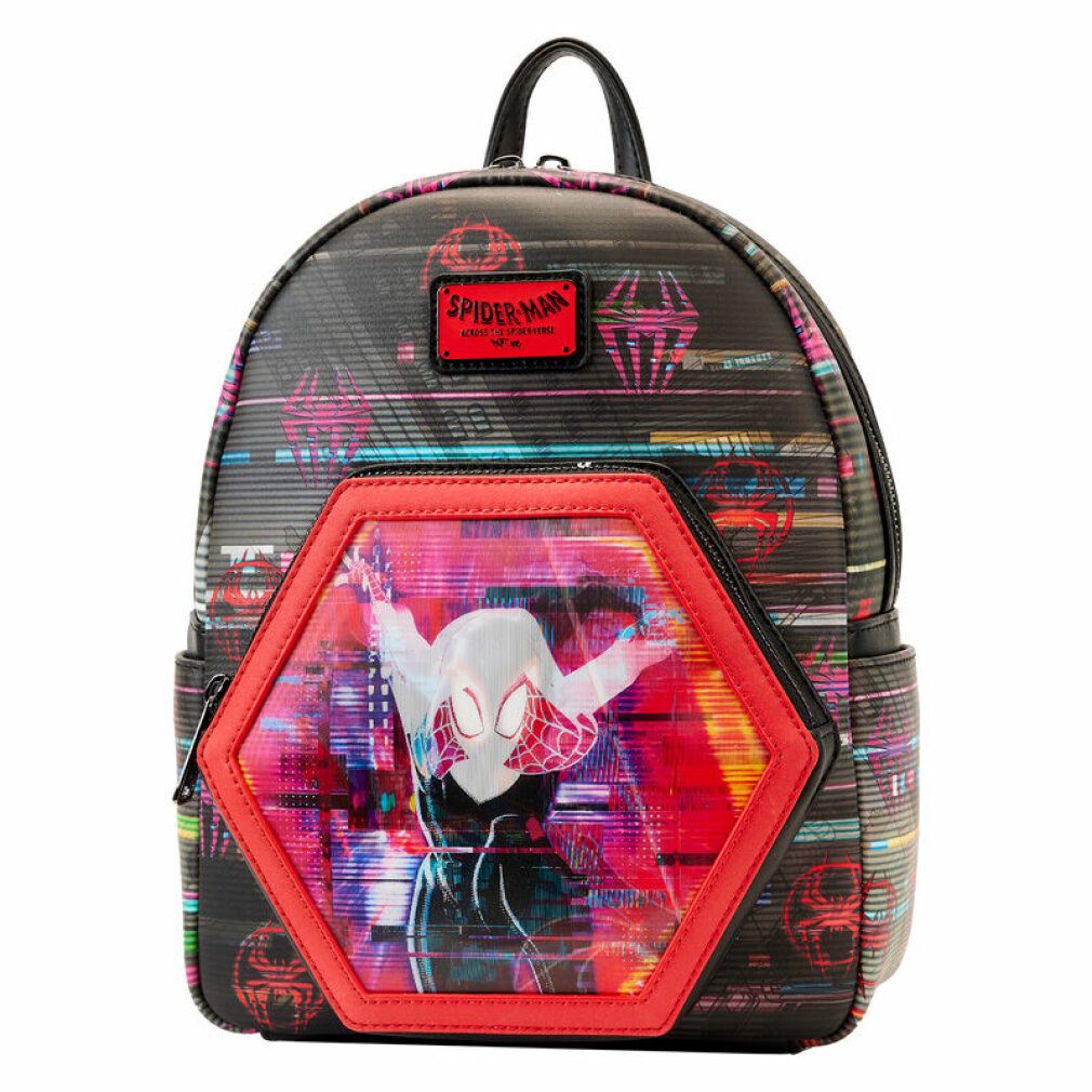 Loungefly Kinderrucksack Marvel Spiderman Across the Spider-Verse Lenticular Rucksack 27cm