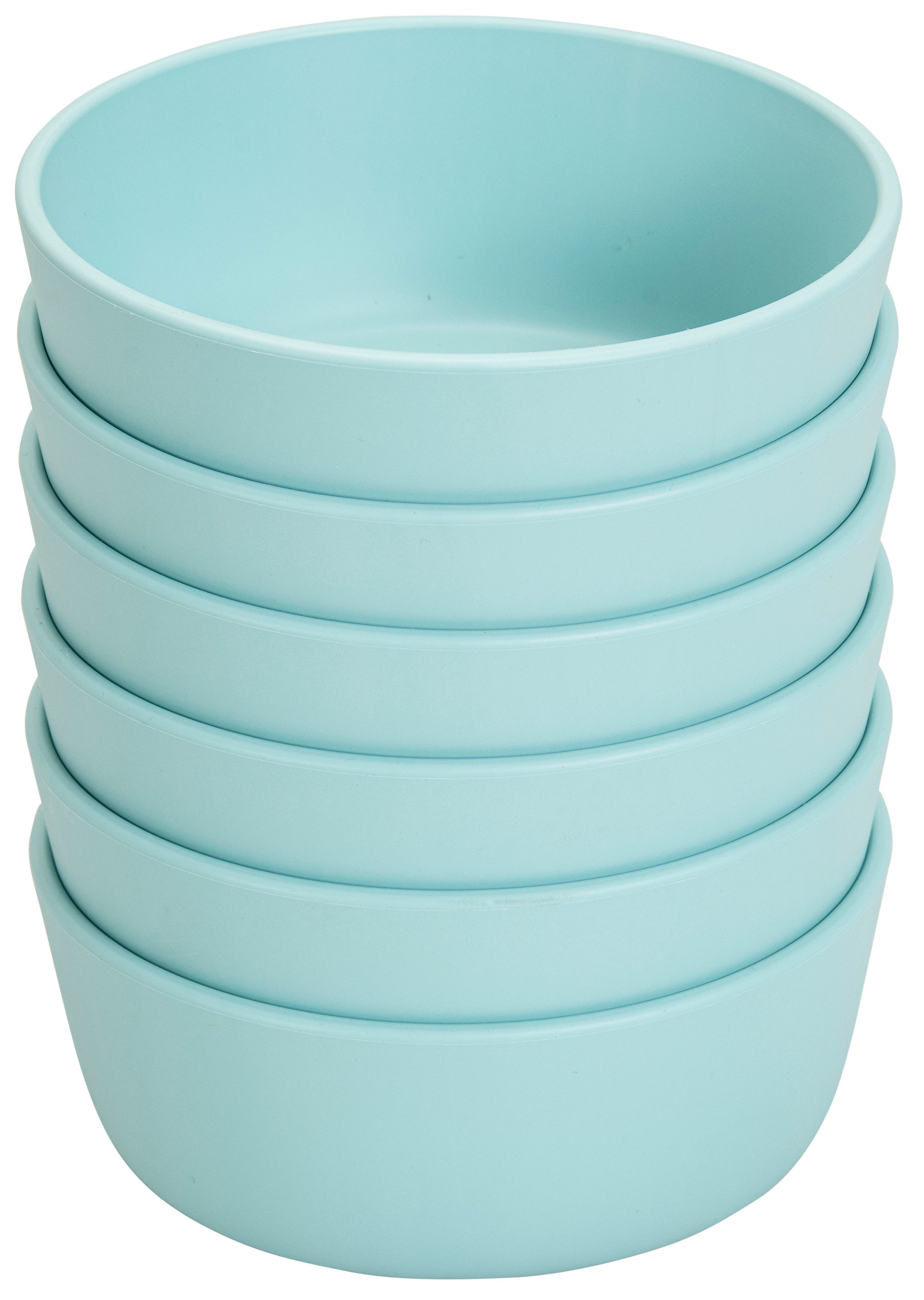 Betzold Geschirr-Set Schüssel-Set 6-tlg - bruchsicher & spülmaschinenfest, Biokunststoff