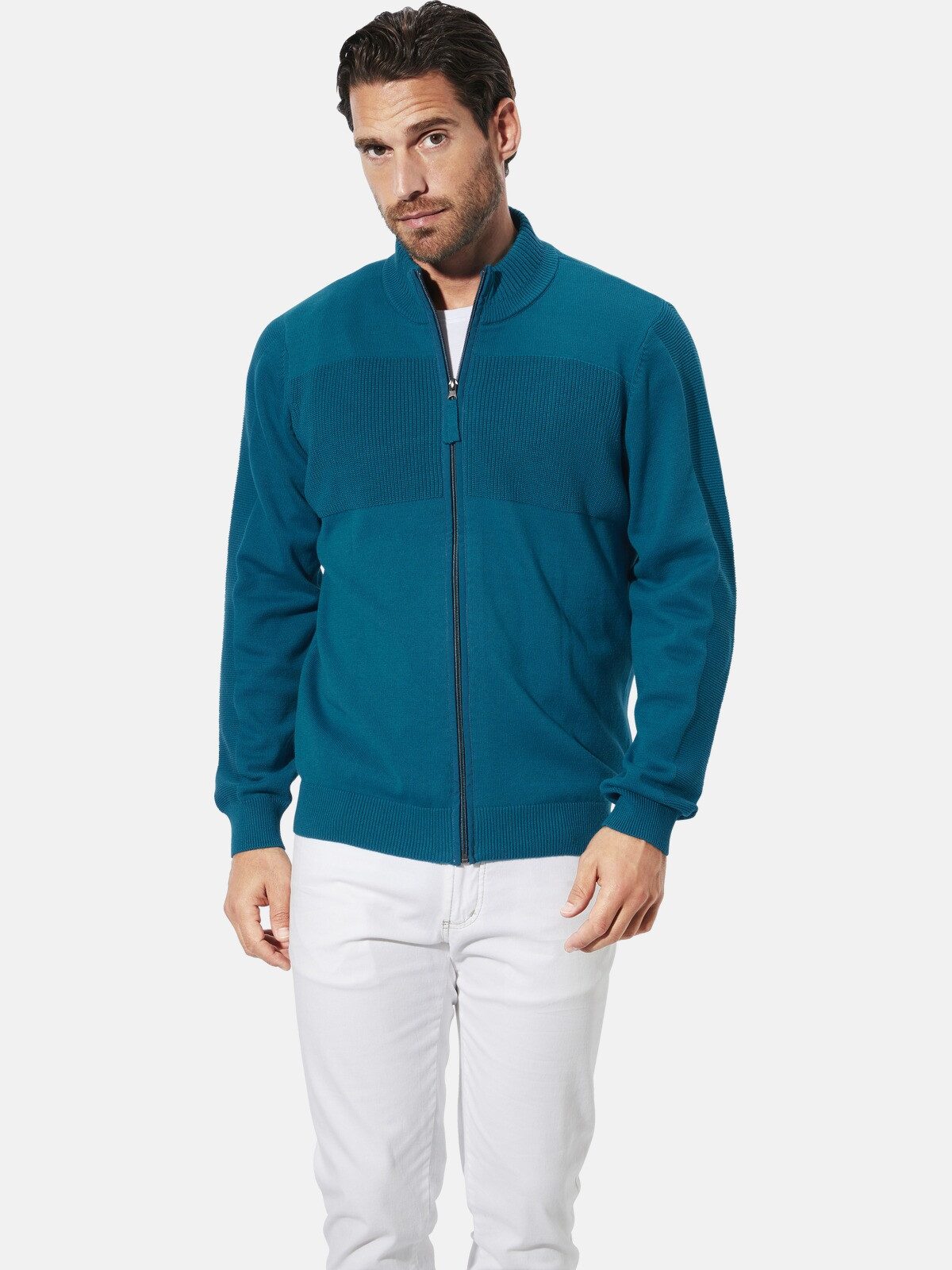 Babista Strickjacke ALEDOR mit Strukturstrick-Partien günstig online kaufen