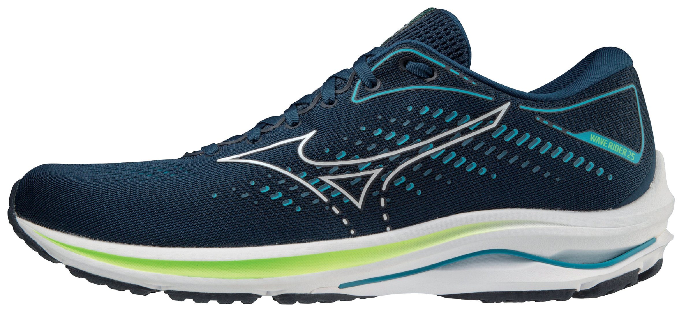 Mizuno Mizuno Wave Rider 25 Laufsachuhe Herren Neutral Laufschuh Premium Insock