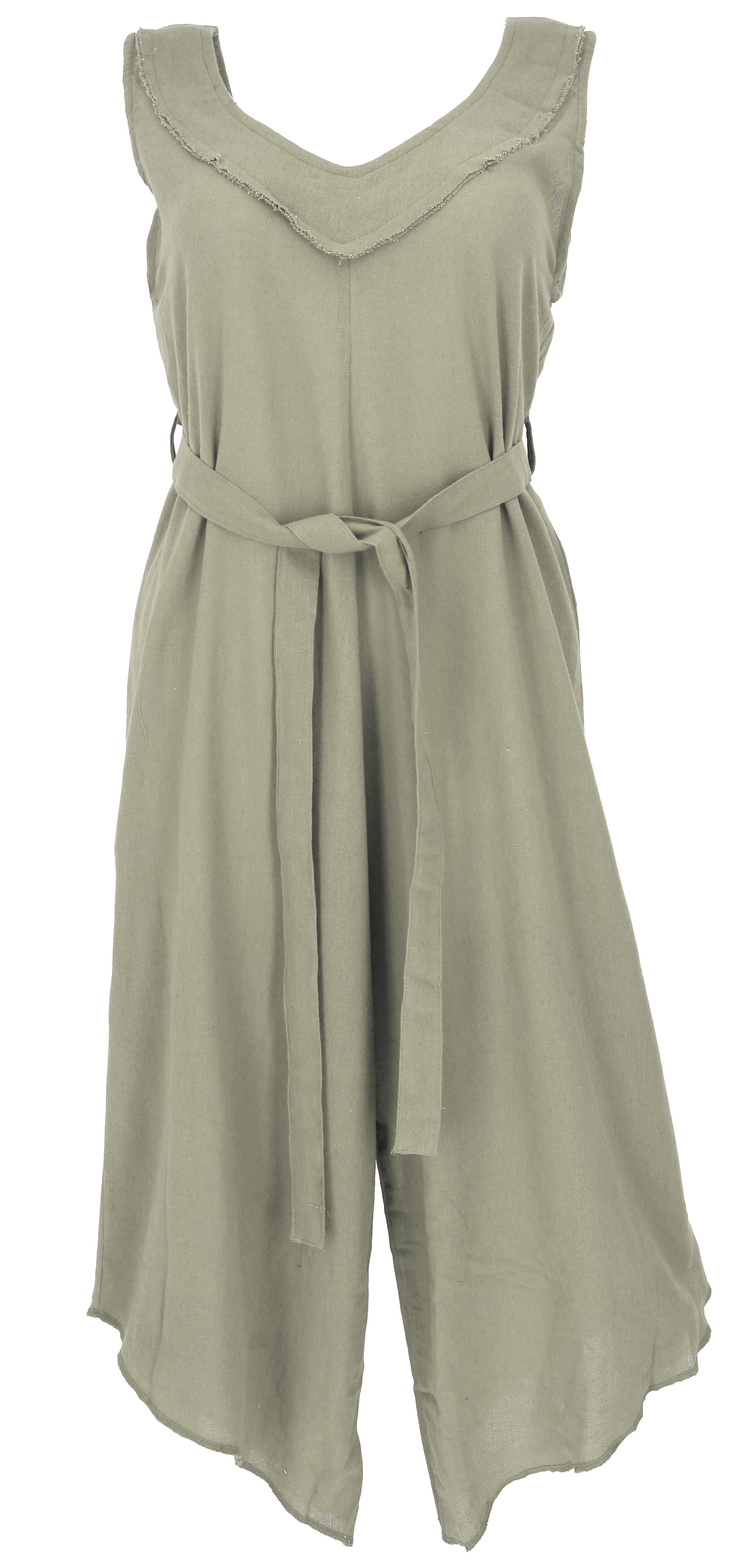 Guru-Shop Relaxhose Boho Jumpsuit, Overall, loose fit Hosenkleid -.. alternative Bekleidung