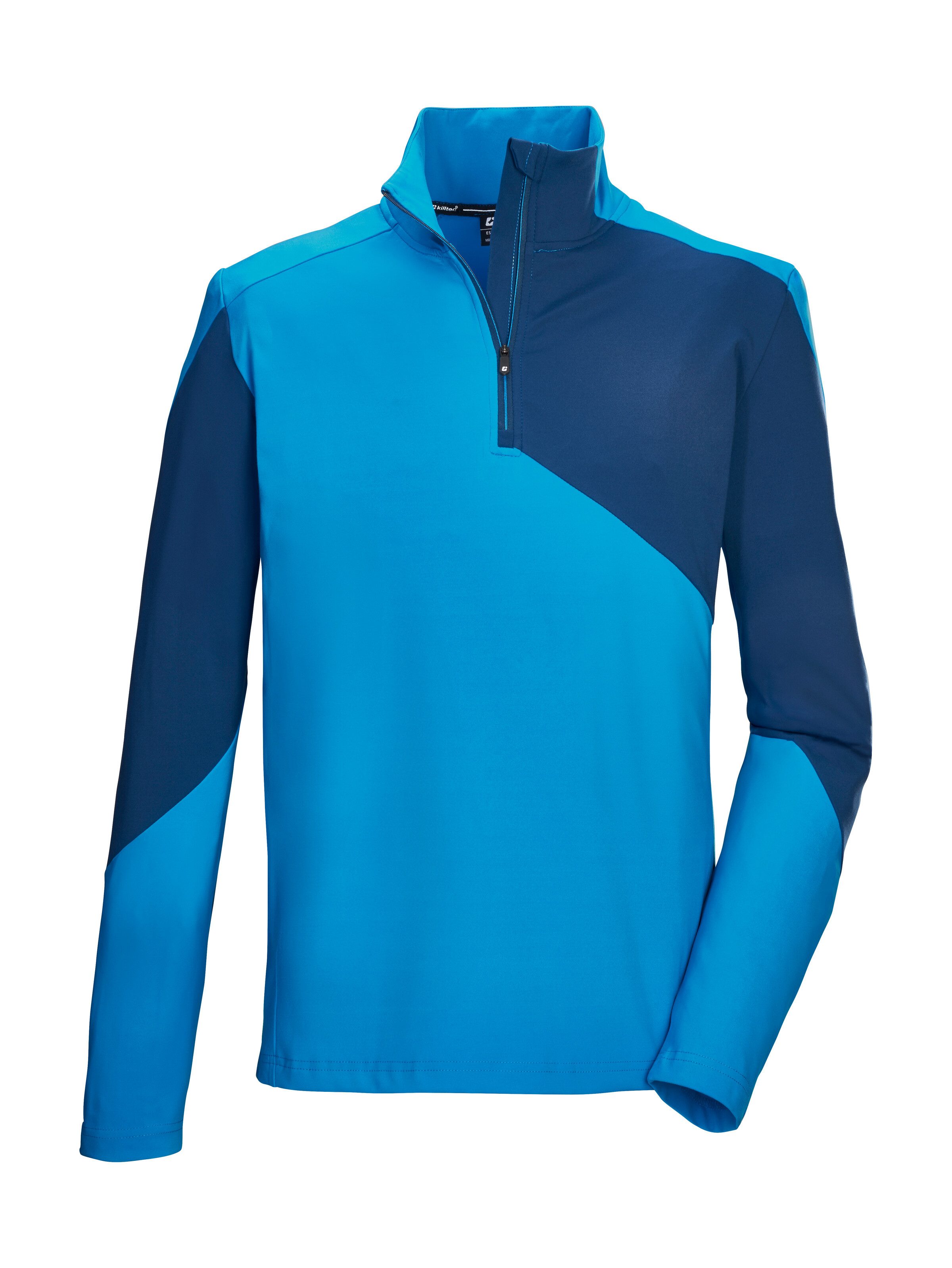 Killtec Langarmshirt KSW 59 MN FLX SHRT Funktionsshirt mit Stehkragen, Stre günstig online kaufen