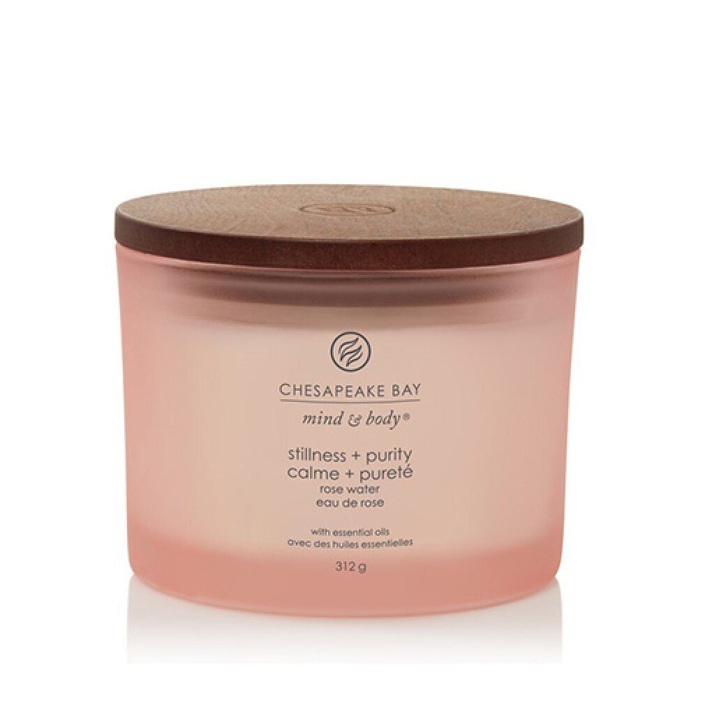 Chesapeake Bay Duftkerze Stillness + Purity Duftkerze mit 3 Dochten 312 g
