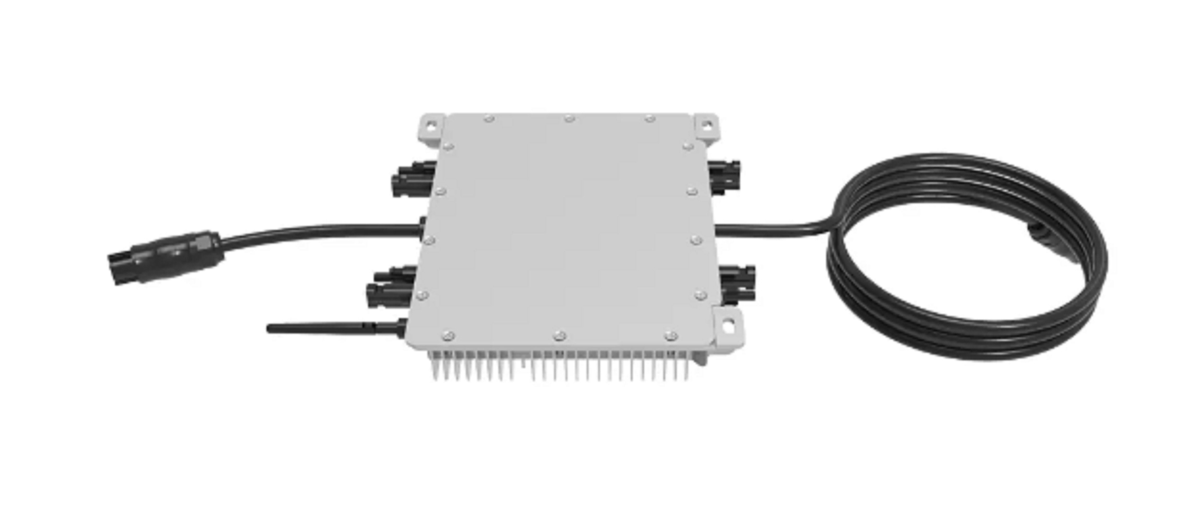 TRANGO Wechselrichter, (ST-1300W Mikro-Wechselrichter 1300 Watt, Plug & Play Modulwechselrichter PV-Eingangsleistung max. 4x 425 Watt), integrierter WLAN-Überwachung