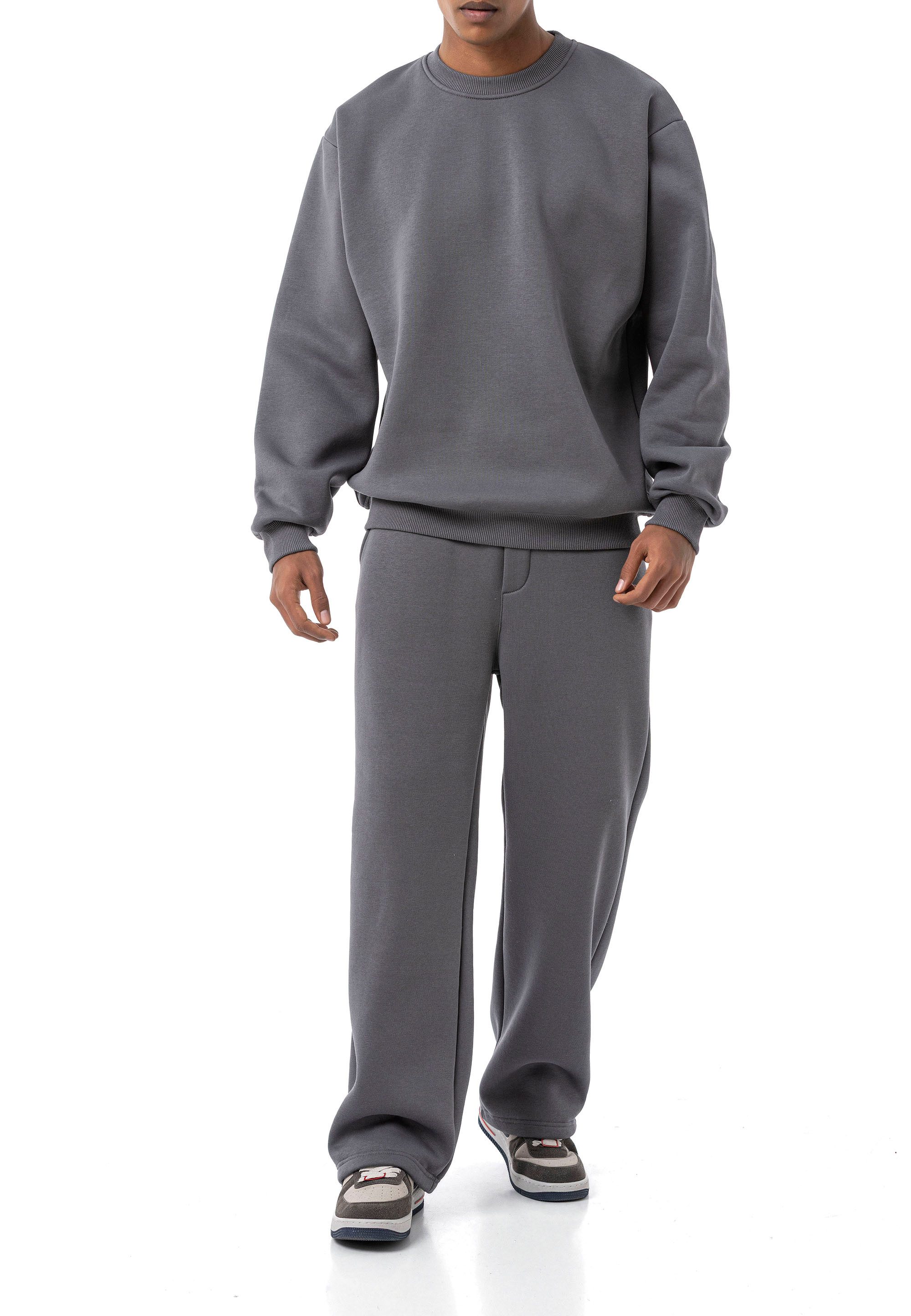 RedBridge Jogginganzug Zweiteiliges Herren-Loungewear-Set mit Sweatshirt günstig online kaufen