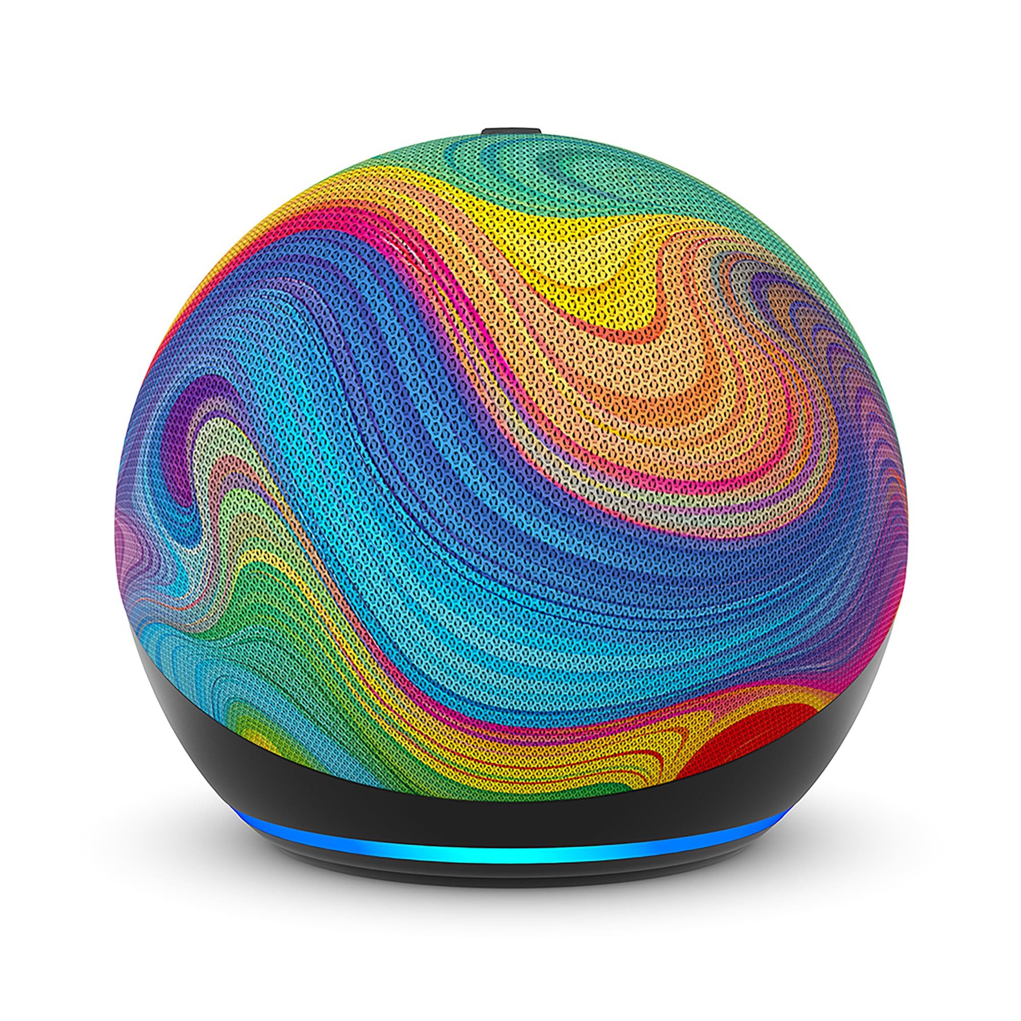 Amazon 4.Gen Sternenstaub-Design Lautsprecher (Kindersicherung, Bluetooth, WLAN, Alexa, Sternenstaub-Design)