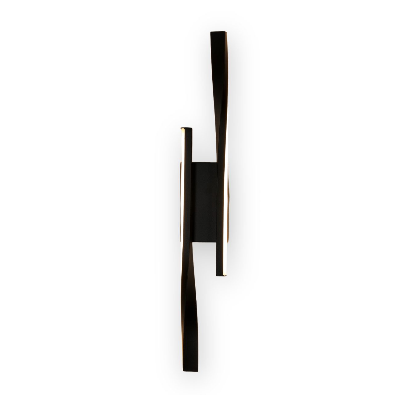 Riserva Kronleuchter LED Wandleuchte Innen 16W Schwarz Warmweiß 42 cm, LED wechselbar