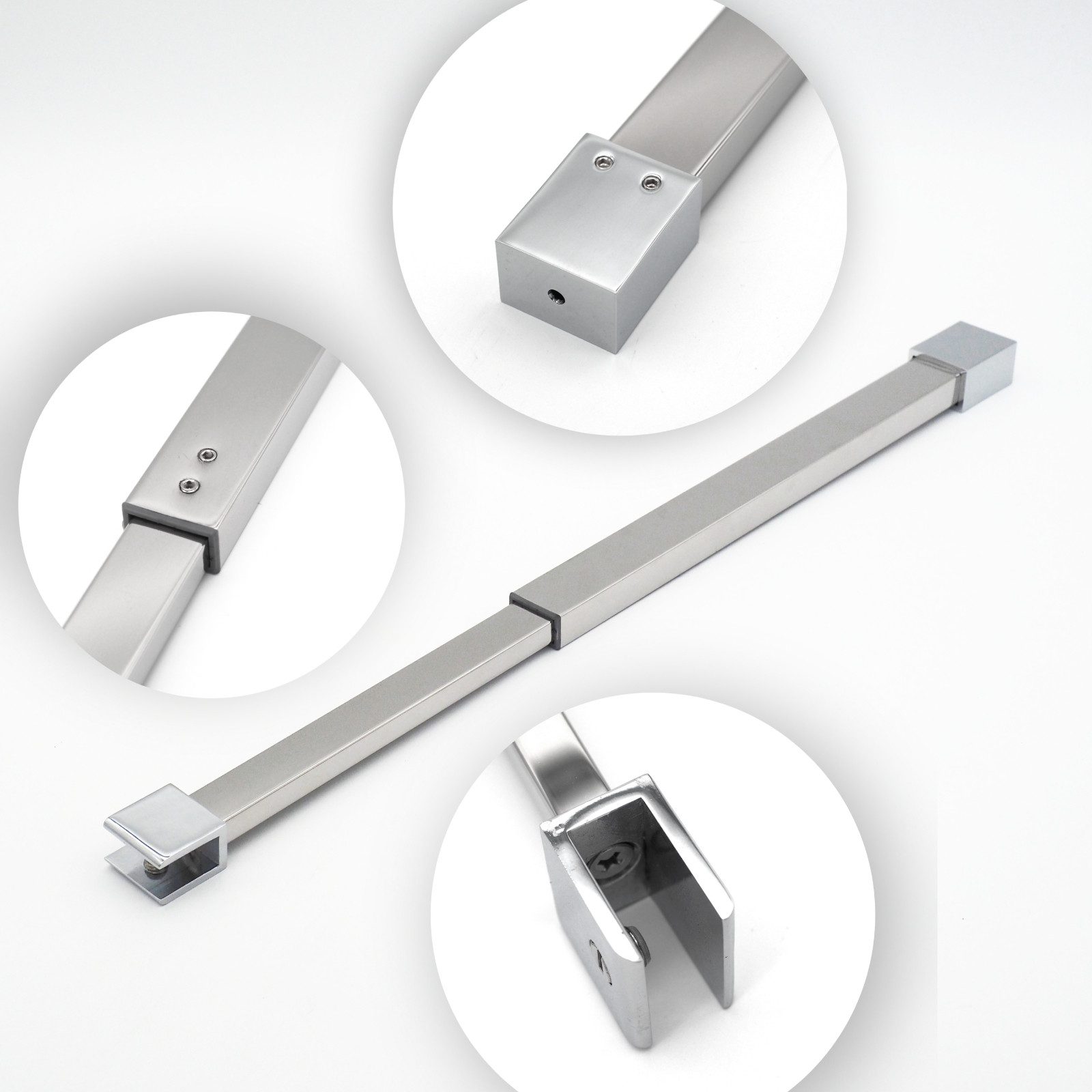 WITEN&NOCK Duschwand-Stabilisationsstange Deckenstabilisator für Duschwände günstig online kaufen